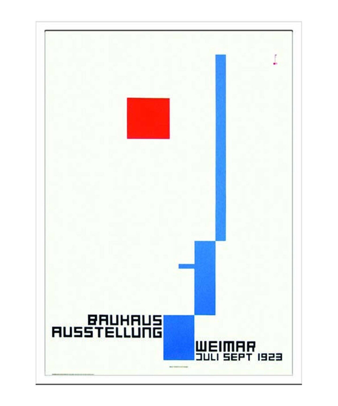 BAUHAUS/バウハウス】WEIMAR AUSSTELLUNG 1923 アートフレーム（フォト 