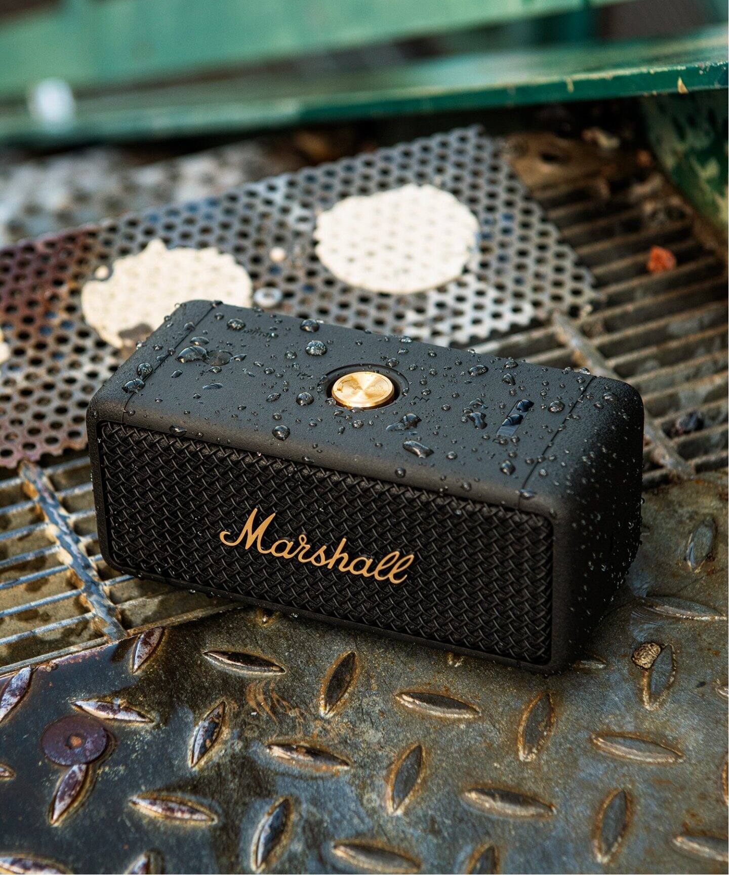 ☆【Marshall/マーシャル】EMBERTON BLACK AND BRASS スピーカー（家電