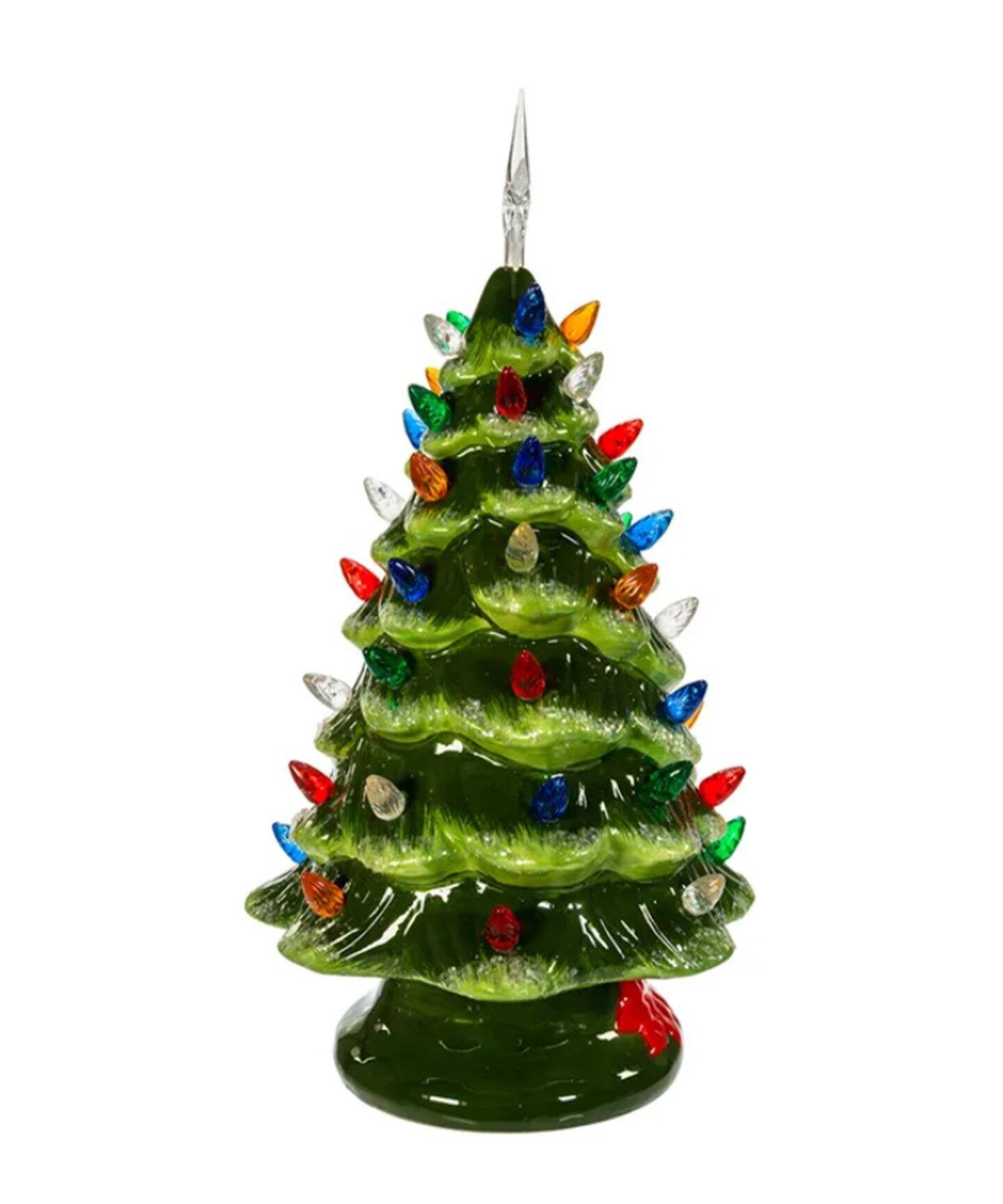 CERAMIC LED CHRISTMAS TREE M セラミック クリスマスツリー M（フォトフレーム／ポスター／オブジェ）｜ACME