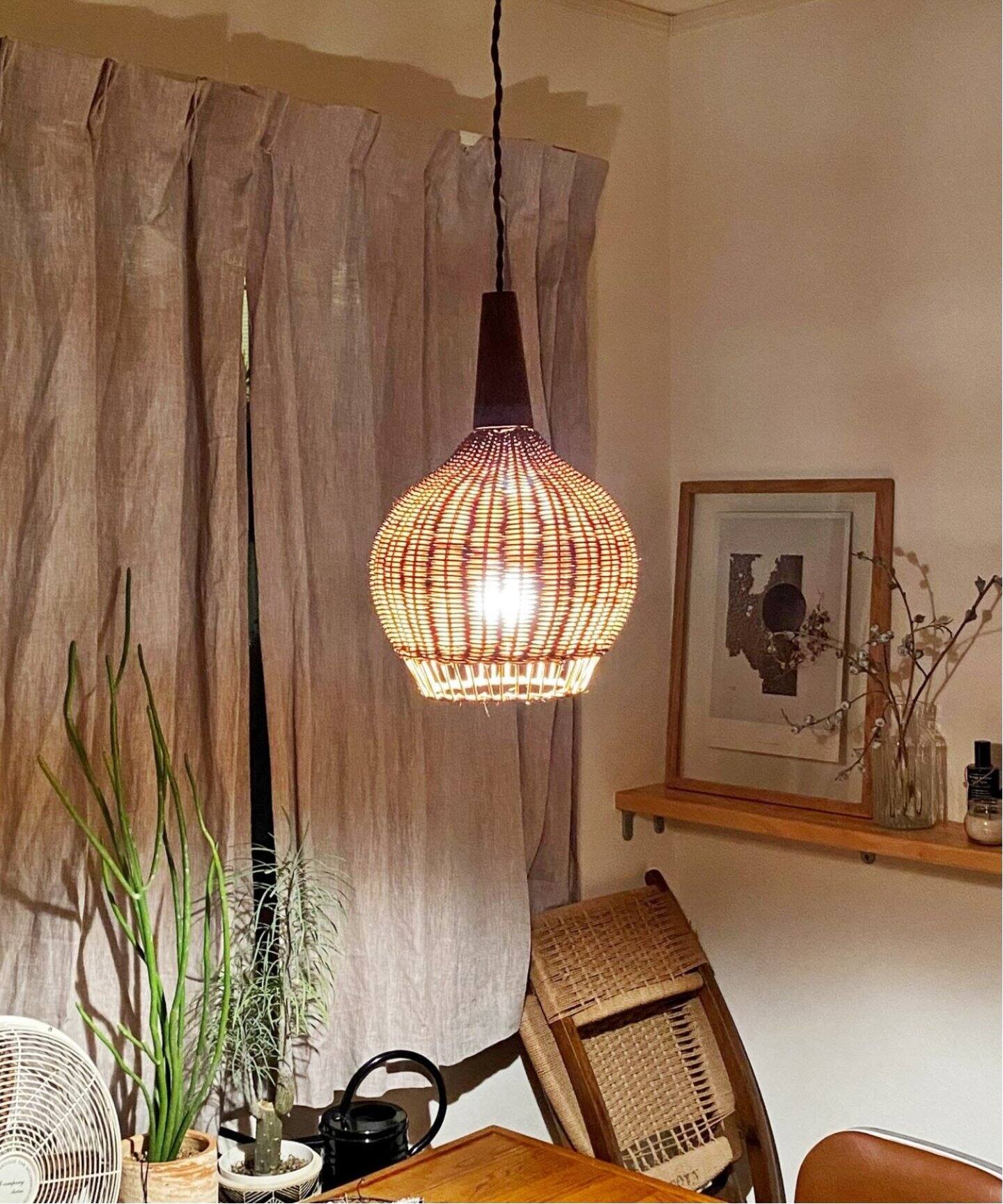 WICKER LAMP 2nd ウィッカー ペンダントランプ（照明）｜ACME 