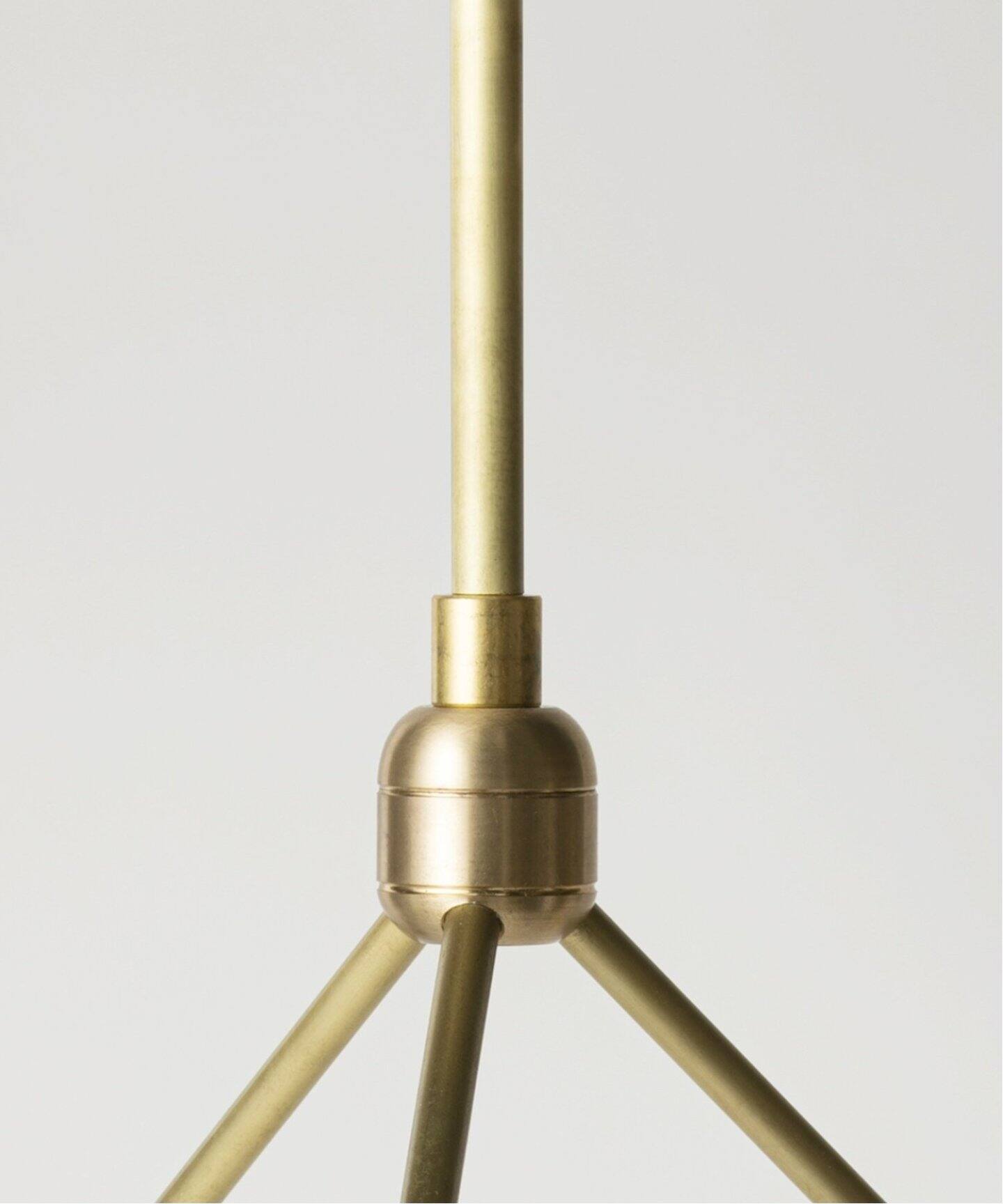 予約》SOLID BRASS LAMP 3ARM 45 BRASS ソリッドブラスランプ（照明 