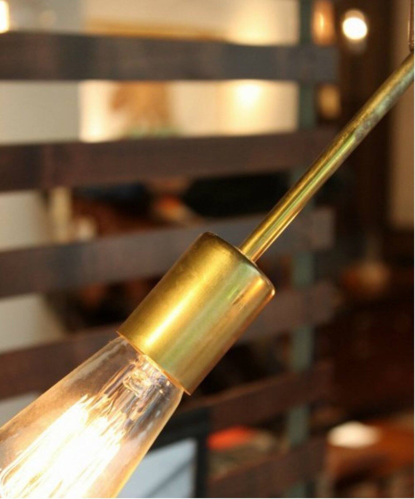 予約》SOLID BRASS LAMP 3ARM 45 BRASS ソリッドブラスランプ