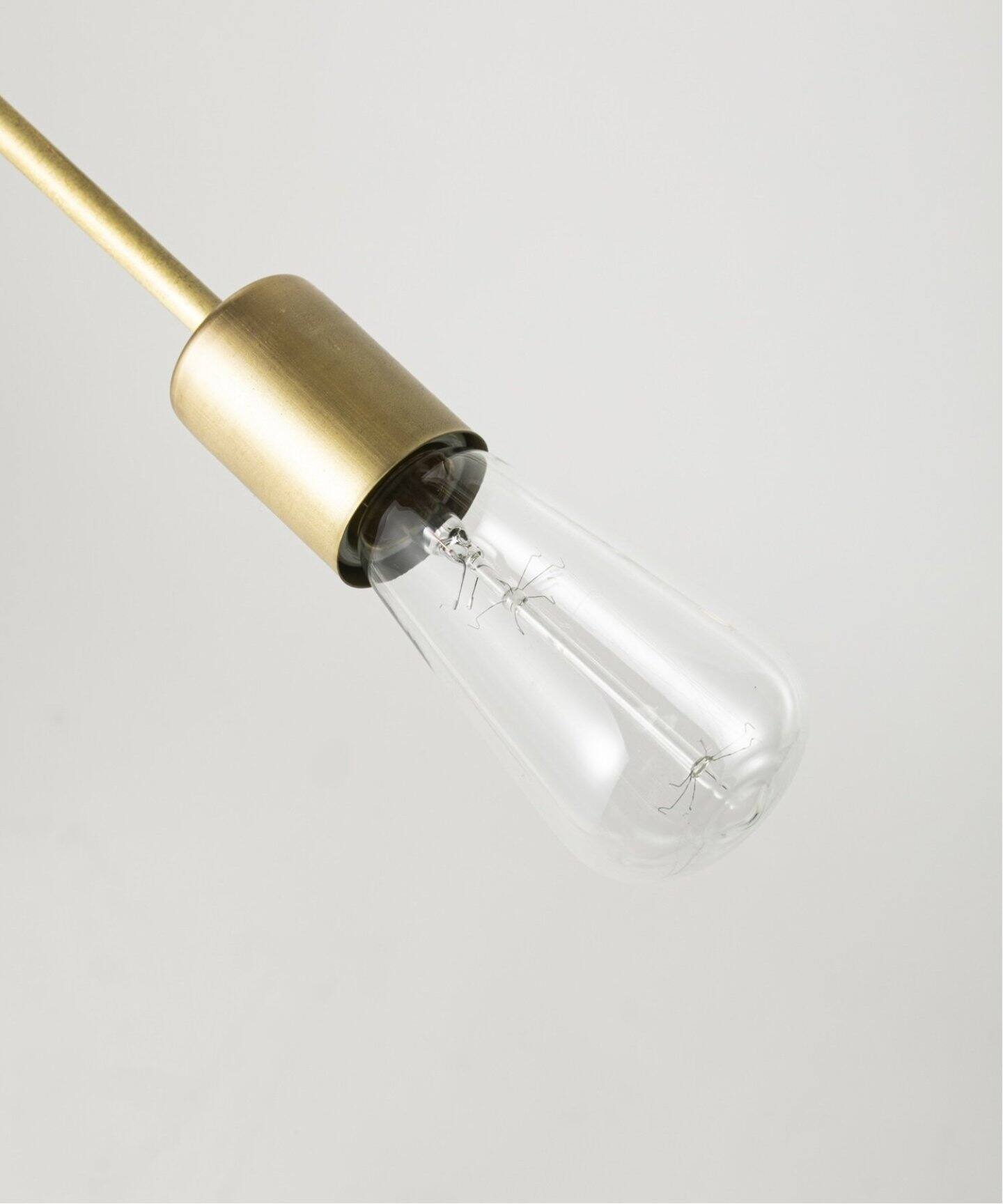 予約》SOLID BRASS LAMP 9ARM BRASS ソリッドブラスランプ（照明