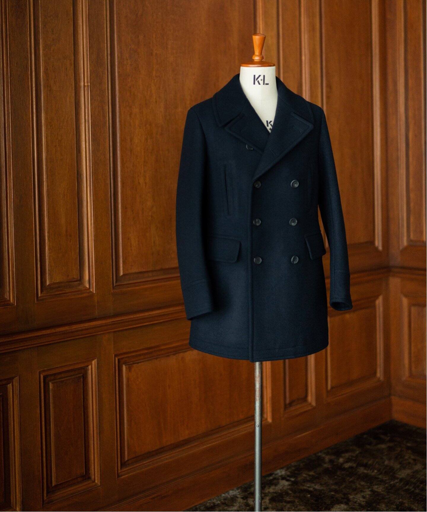 SCYE BASICS/サイ ベーシックス】別注 Pea Coat（ピーコート）｜L 