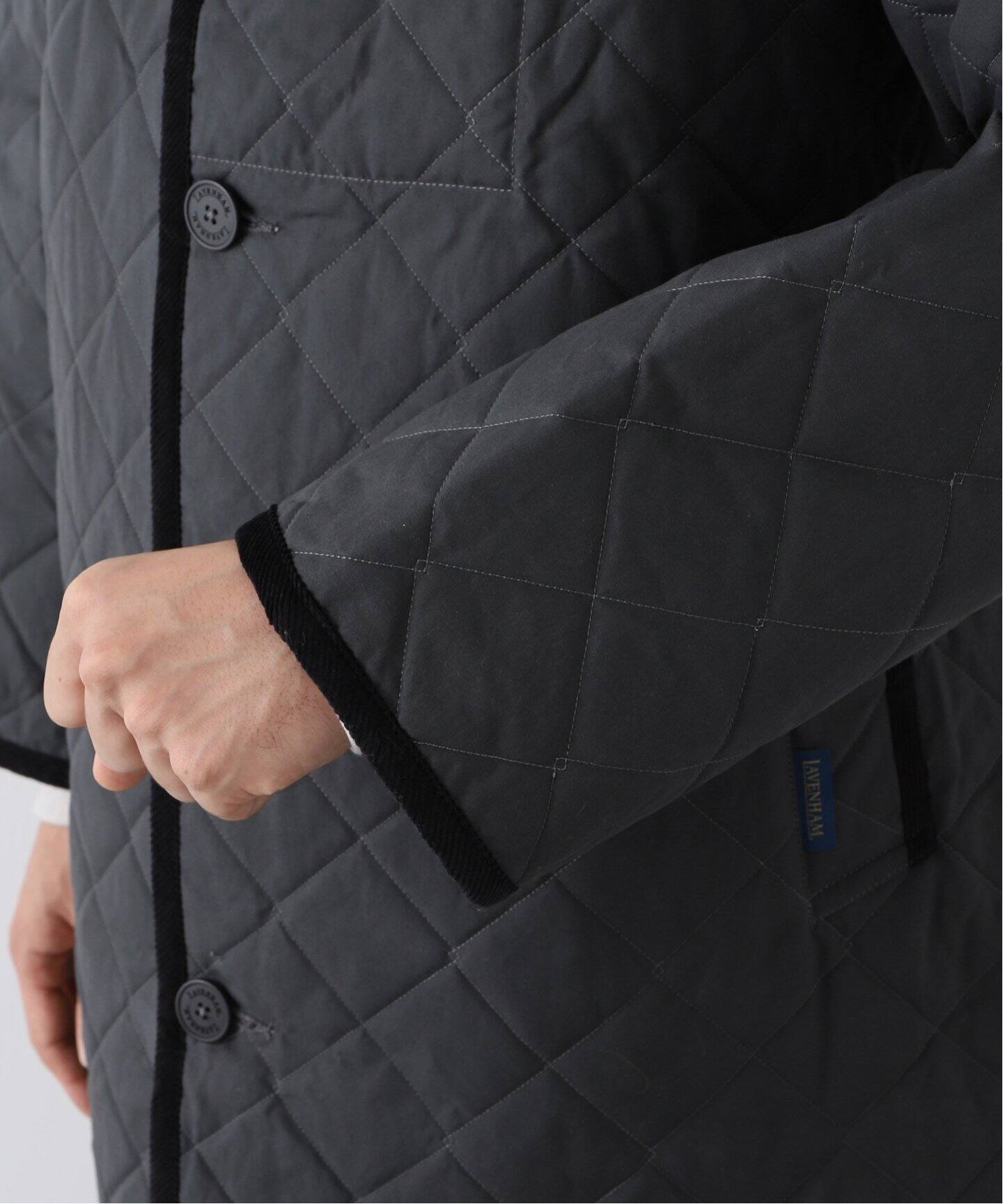 LAVENHAM / ラベンハム】別注 WAX Balcollar Coat（ステンカラーコート 
