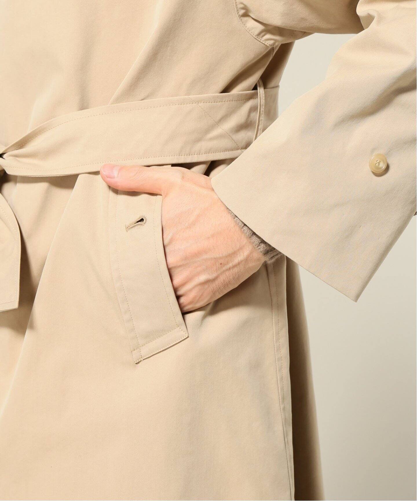 LE / エルイー】BallCollar Coat（ステンカラーコート）｜L