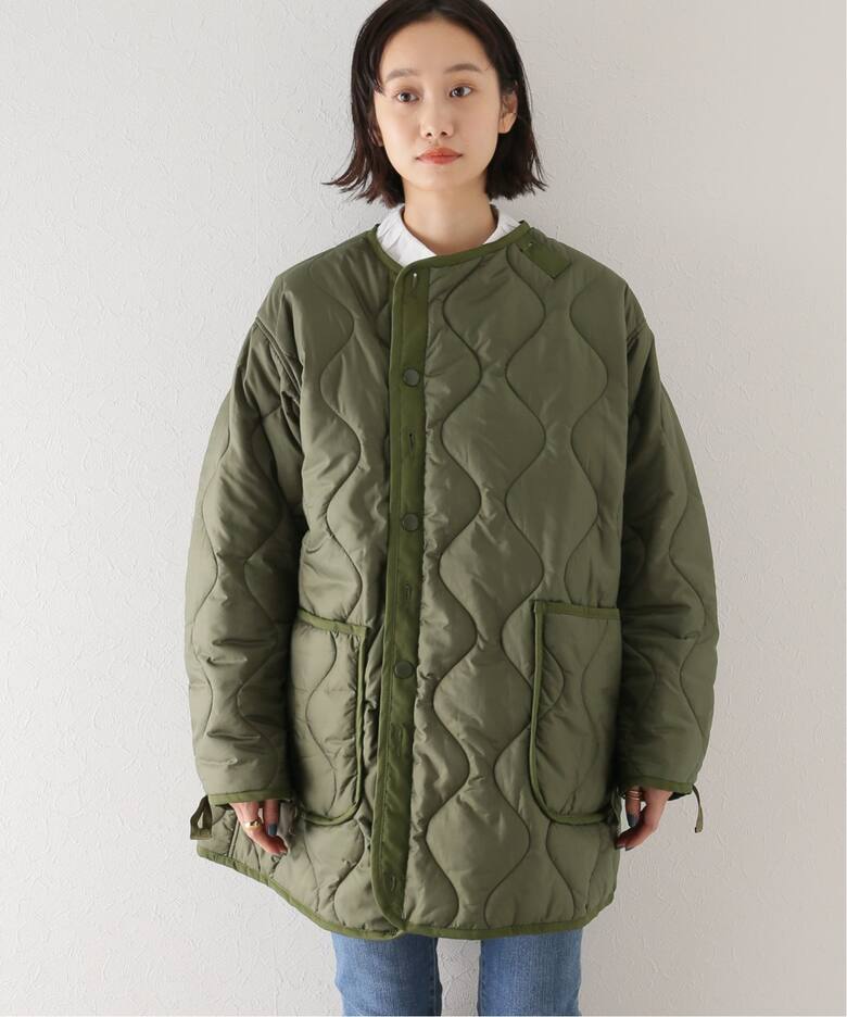 Shinzone あどけな FIELD PARKA ライナー無し34 カーキ