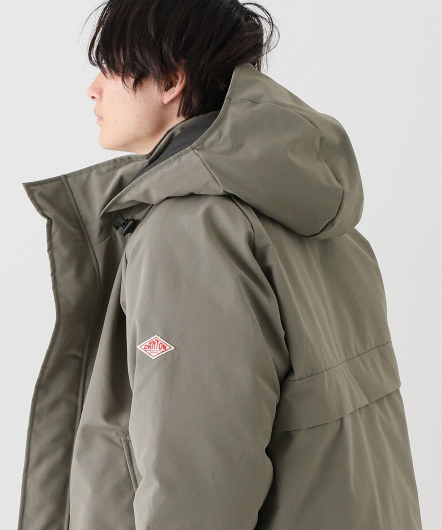 ☆ダントン ダウンベスト カーキ☆新品ダグ付き 言うまでもなく