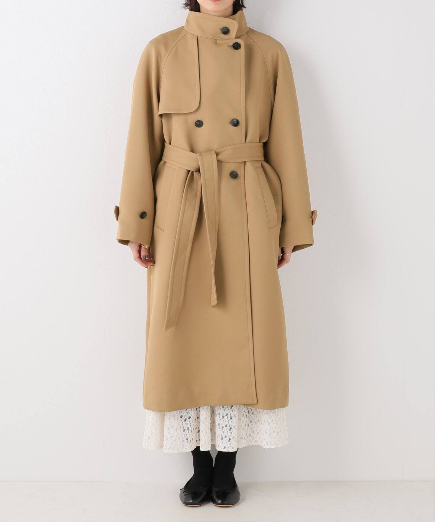 スタンドカラートレンチコート（トレンチコート）｜La Totalite（ラ  