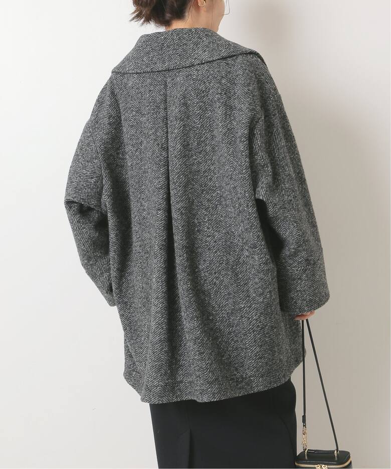 ≪追加≫Wスライバーヘリンボーンミドルコート（その他ブルゾン  