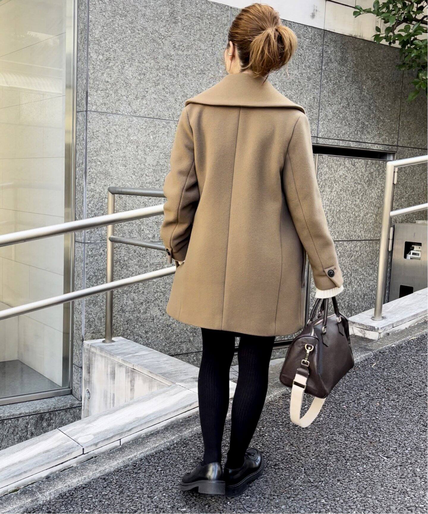 Spick & Span MANTECOビックカラーコート ◇今季美品◇Spick & Span MANTECOビッグカラーコート◇