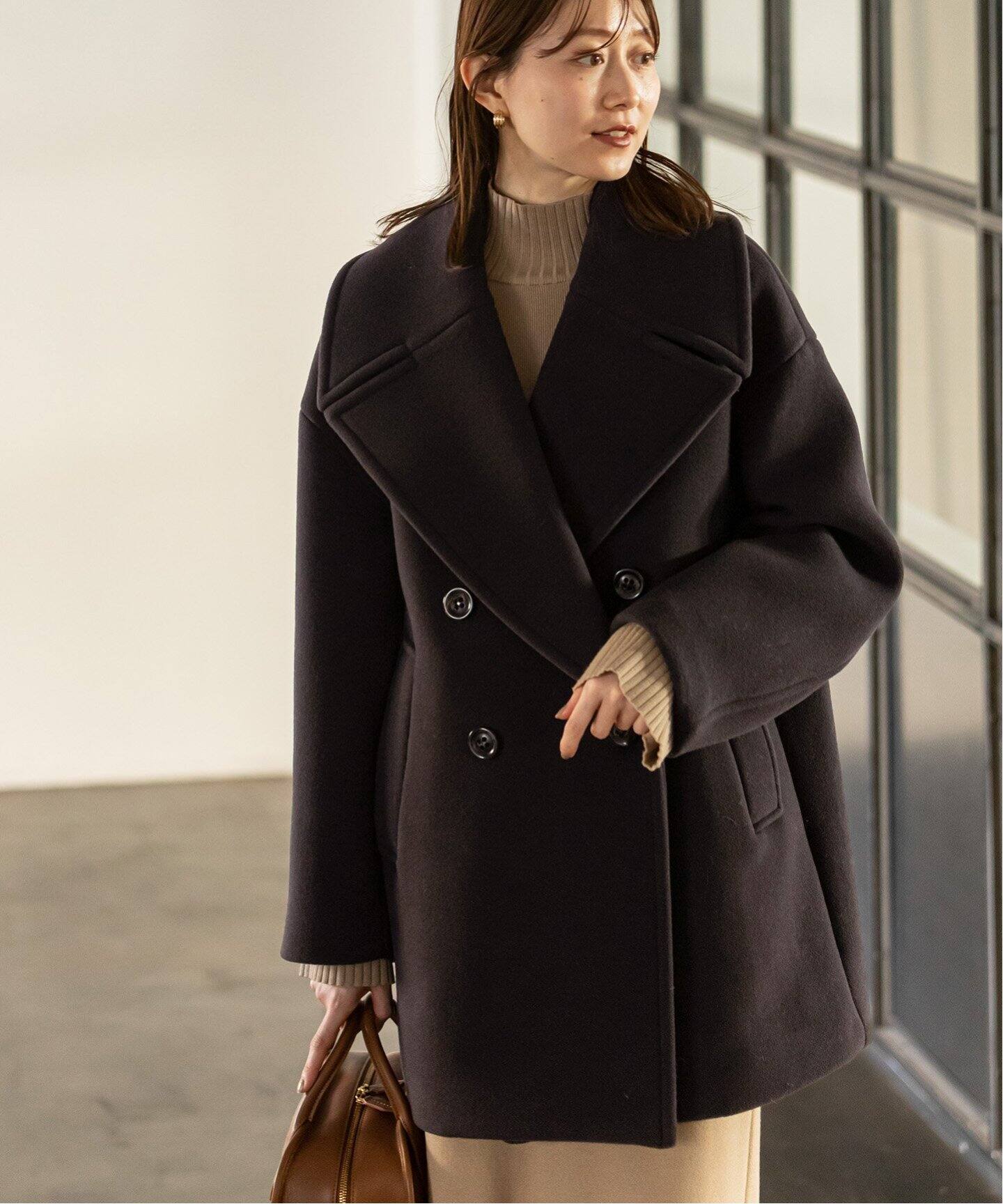 MTRビッグカラーPコート（ピーコート）｜NOBLE（ノーブル）の通販  