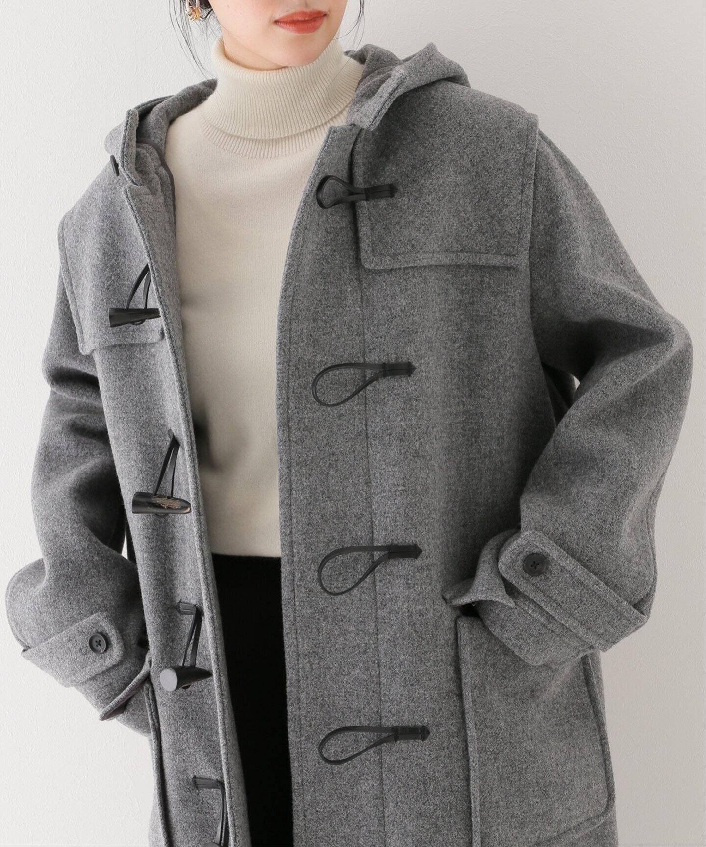 YLEVE】 WOOL DOUBLE TWILL DUFFLE コート（ダッフルコート）｜NOBLE 