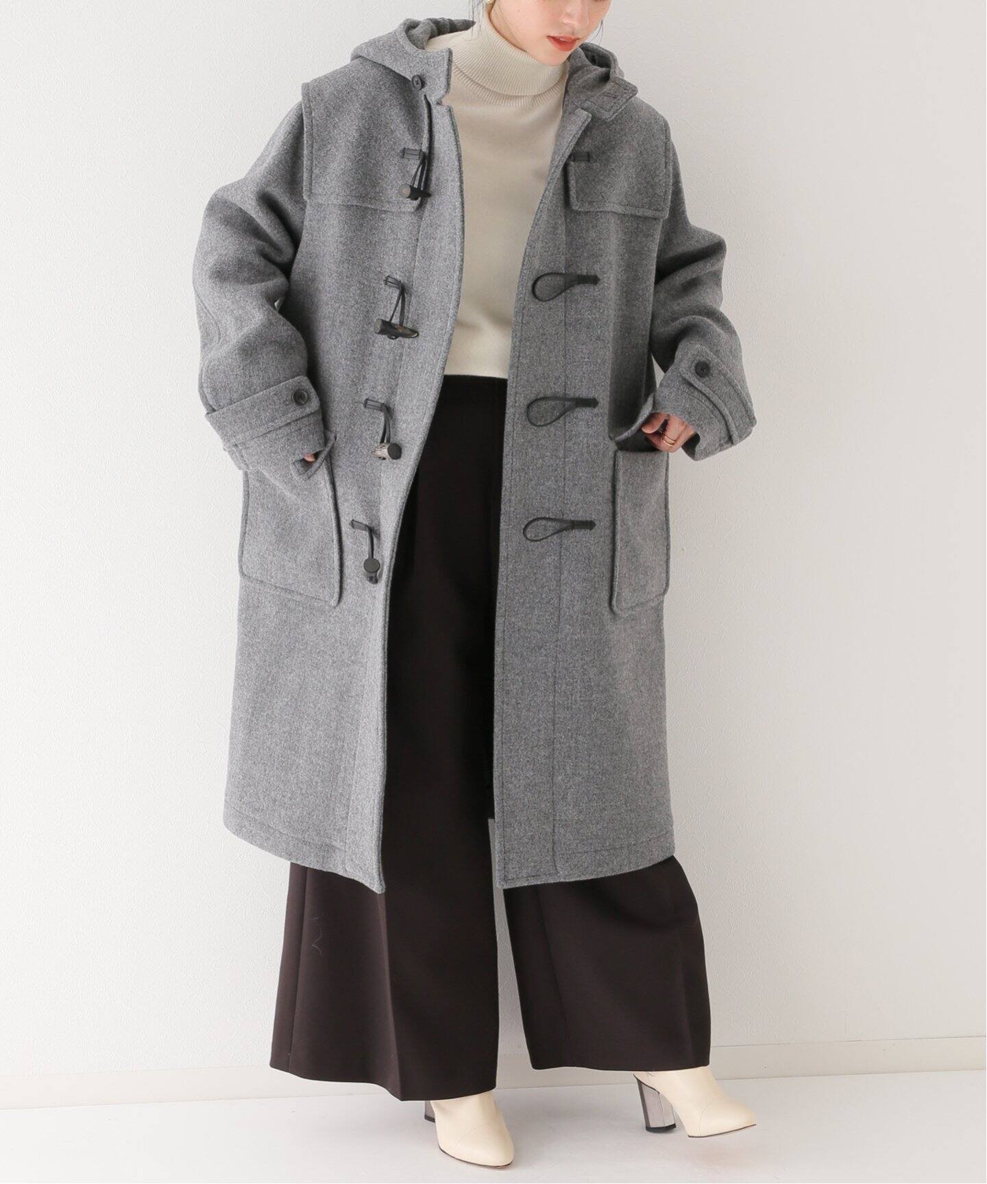 YLEVE】 WOOL DOUBLE TWILL DUFFLE コート（ダッフルコート）｜NOBLE 