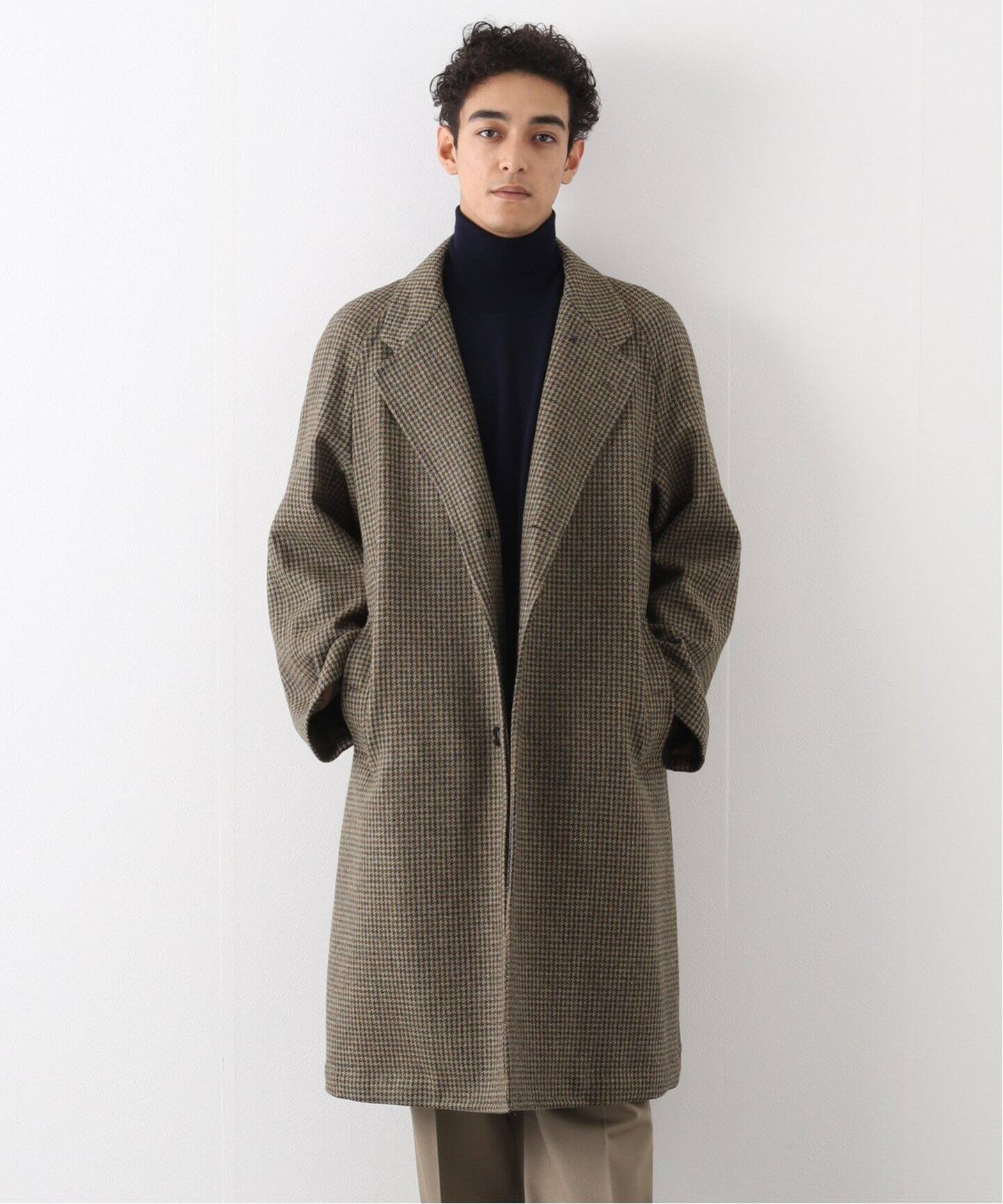 ETS.MATERIAUX / マテリオ】SABA.RAGLAN CHESTER COAT（チェスター 