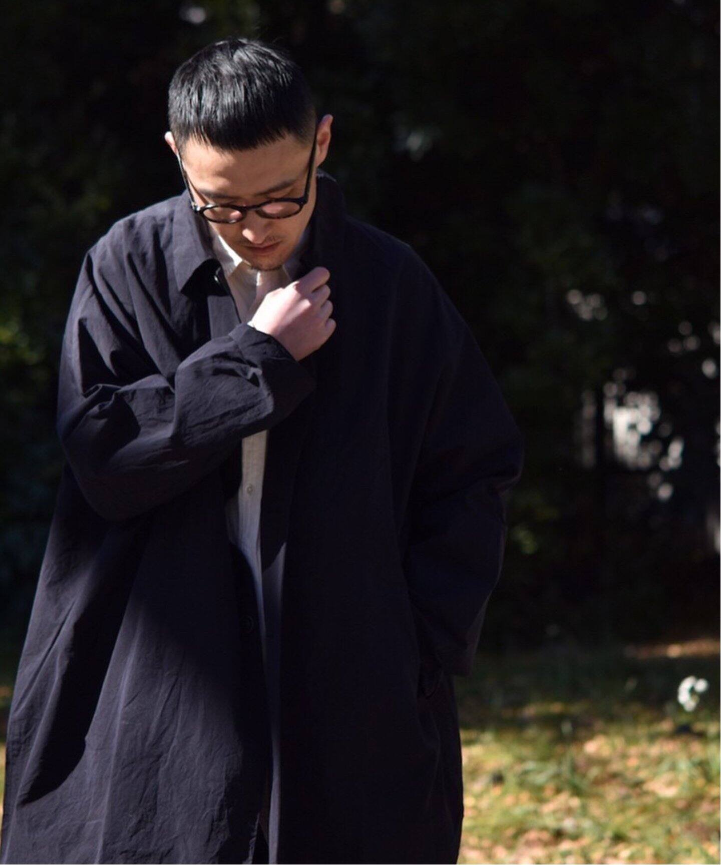 CASEY CASEY / ケイシ―ケイシー】BIG BLOBBY COAT - PAPER COTTON  