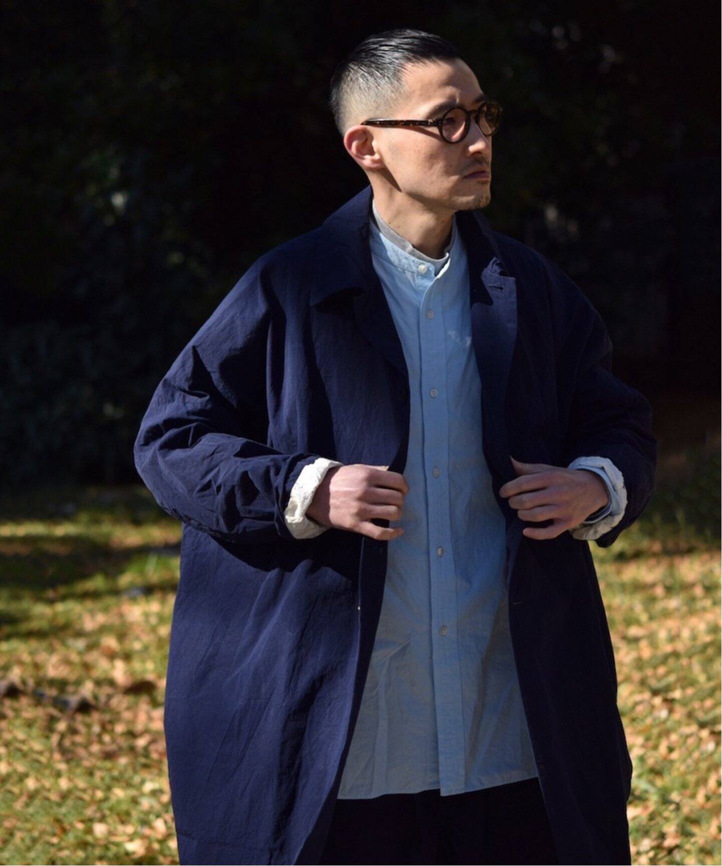 CASEY CASEY / ケイシ―ケイシー】BIG BLOBBY COAT - PAPER COTTON 