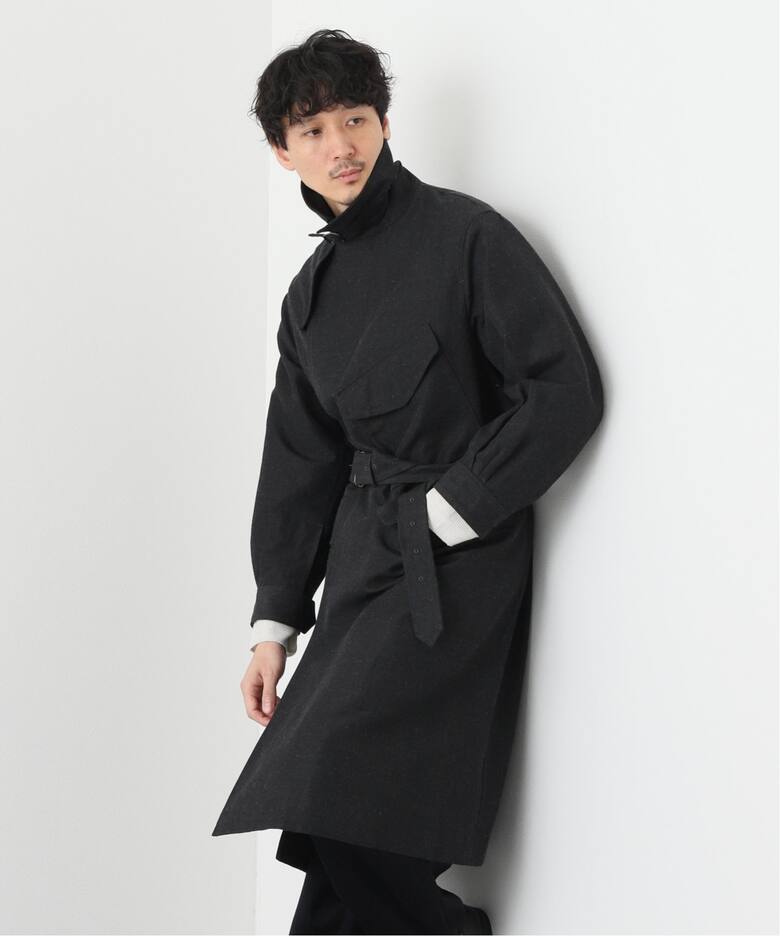 blurhms / ブラームス】 Wool Ramie Motorcycle Coat（その他ブルゾン 