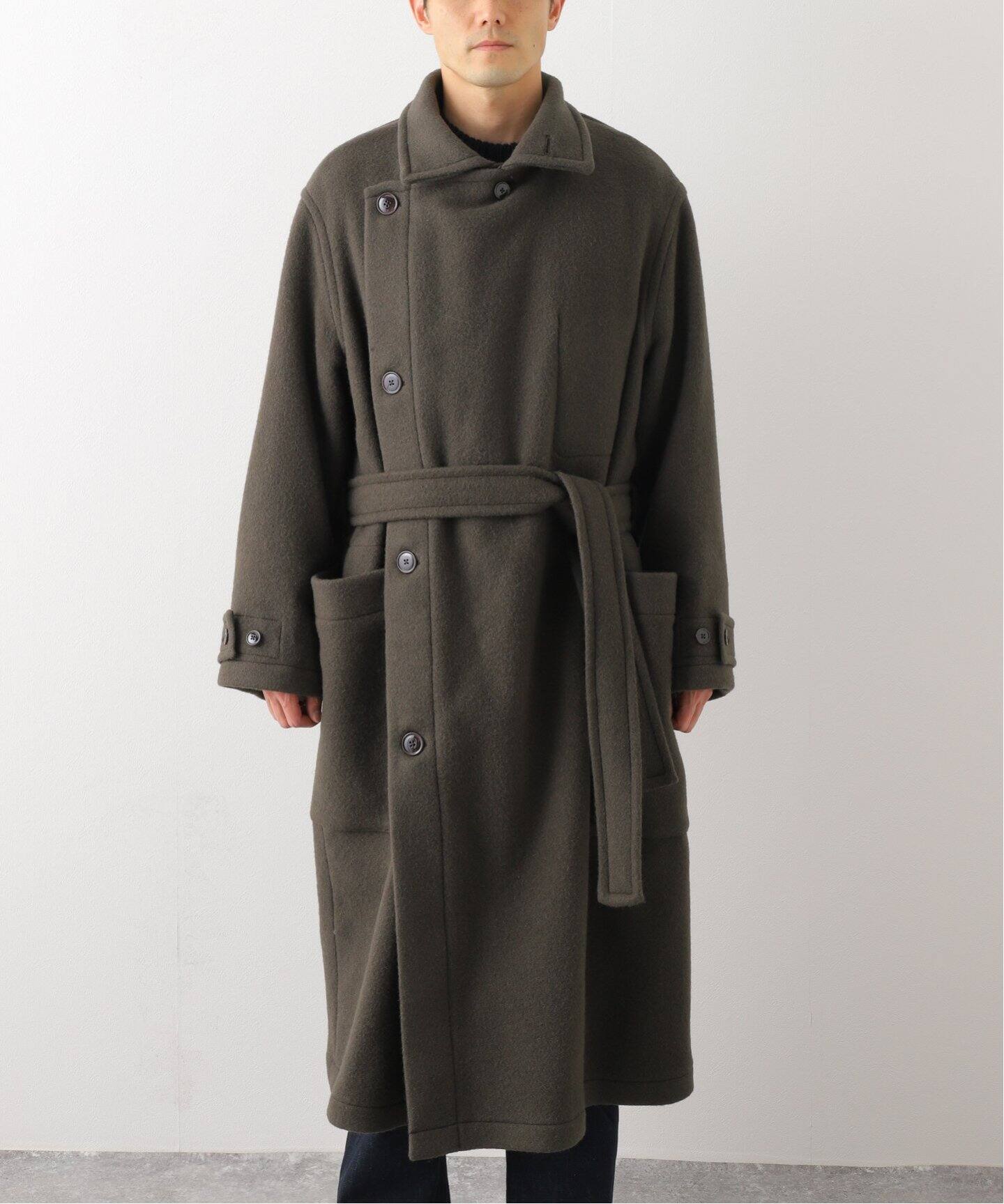 LEMAIRE ルメール UNISEX わずらわさ WRAP COAT ラップコート XS