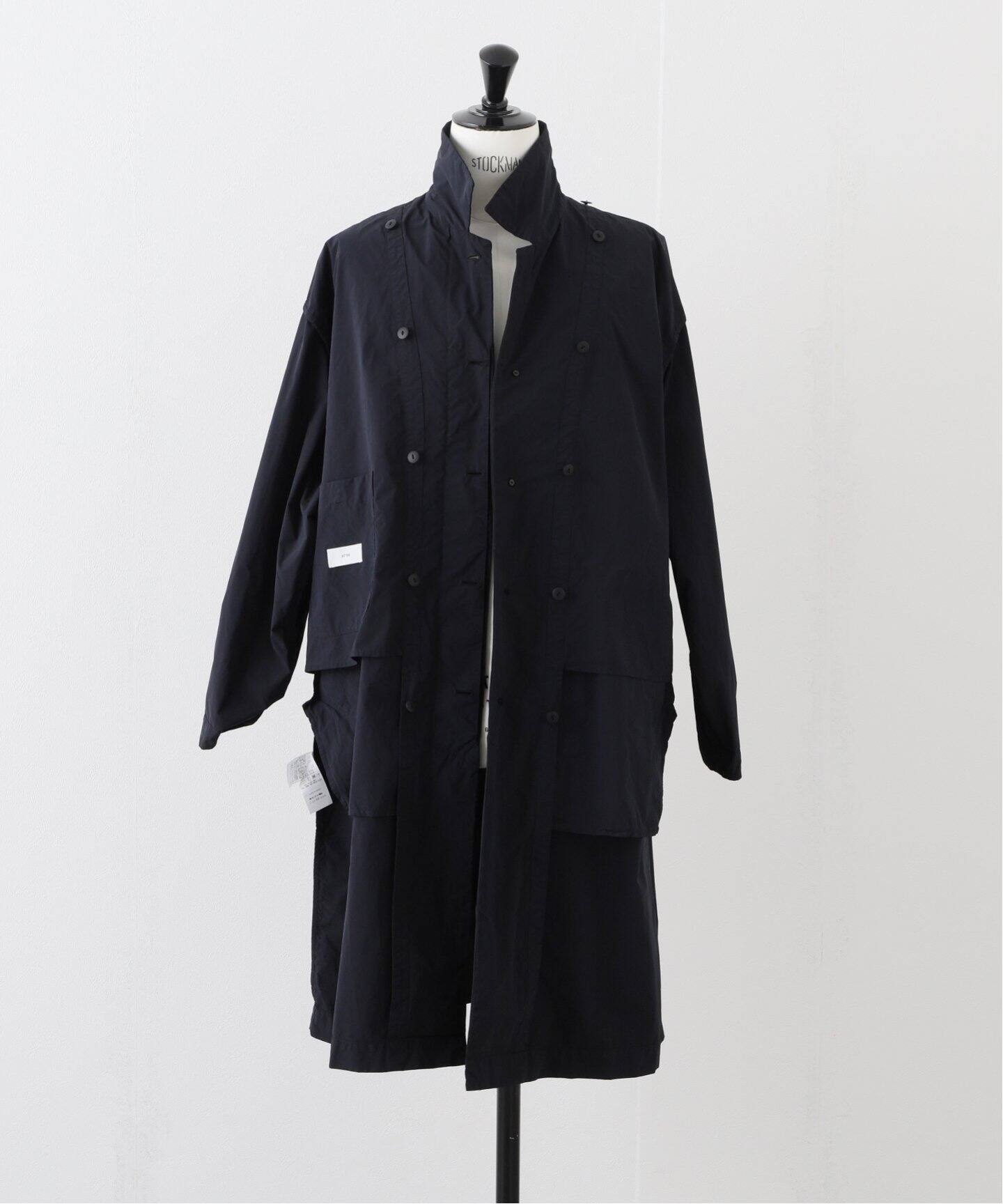 ATON / エイトン】 AIR VENTILE BALMACAAN COAT（ステンカラー 