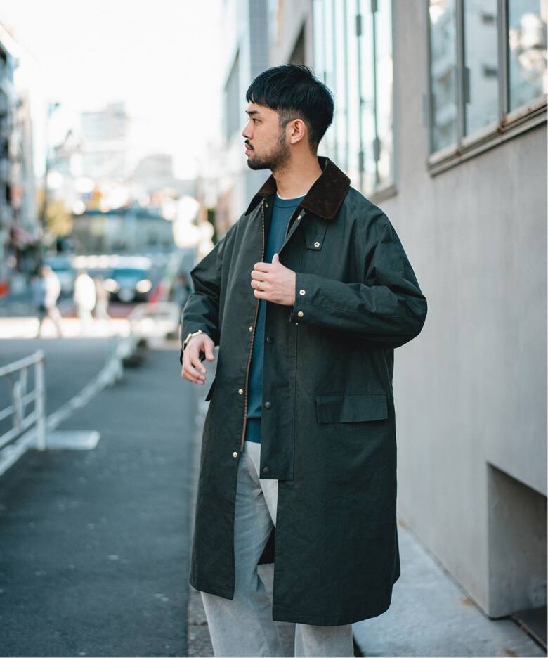 Barbour for MARKAWARE & EDIFICE】バブアー 別注 BURGHLEY（バーレー 