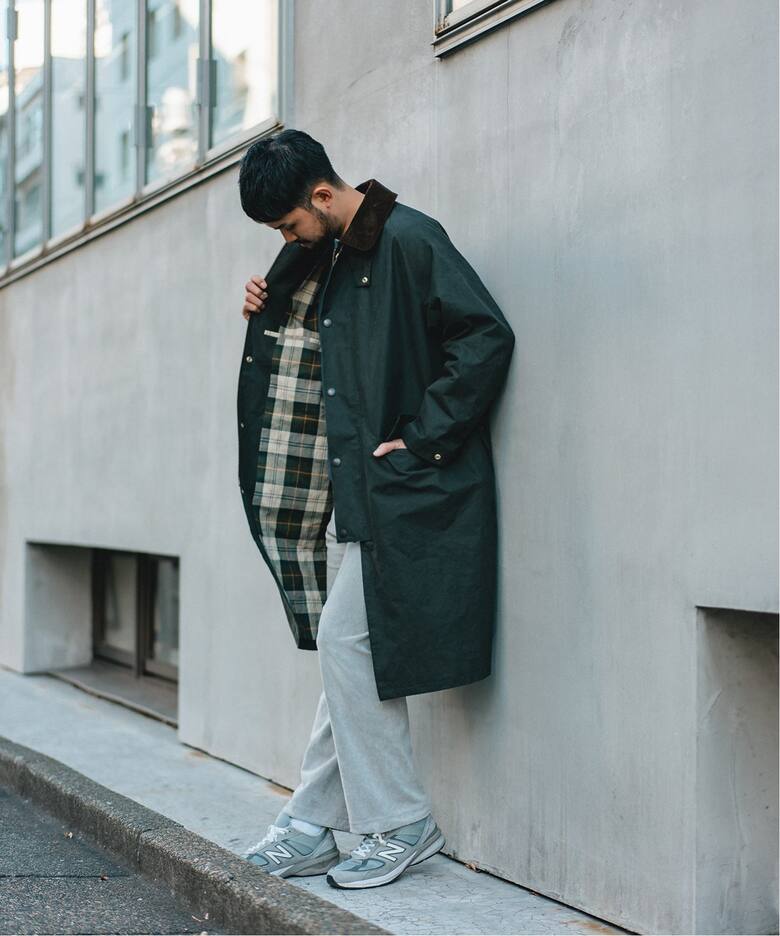 Barbour for MARKAWARE & EDIFICE】バブアー 別注 BURGHLEY（バーレー 