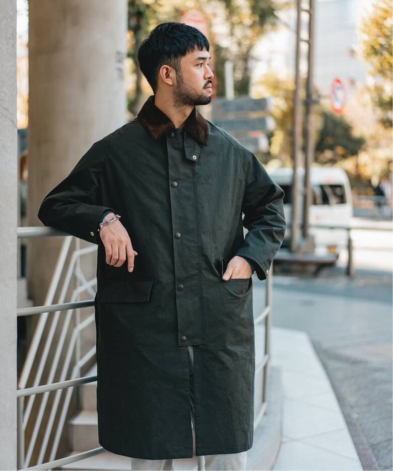 Barbour for MARKAWARE & EDIFICE】バブアー 別注 BURGHLEY（バーレー  