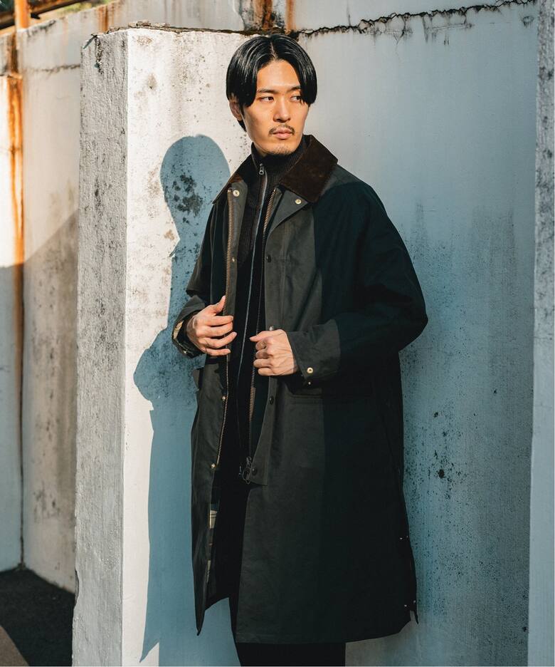 Barbour for MARKAWARE & EDIFICE】バブアー 別注 BURGHLEY（バーレー  