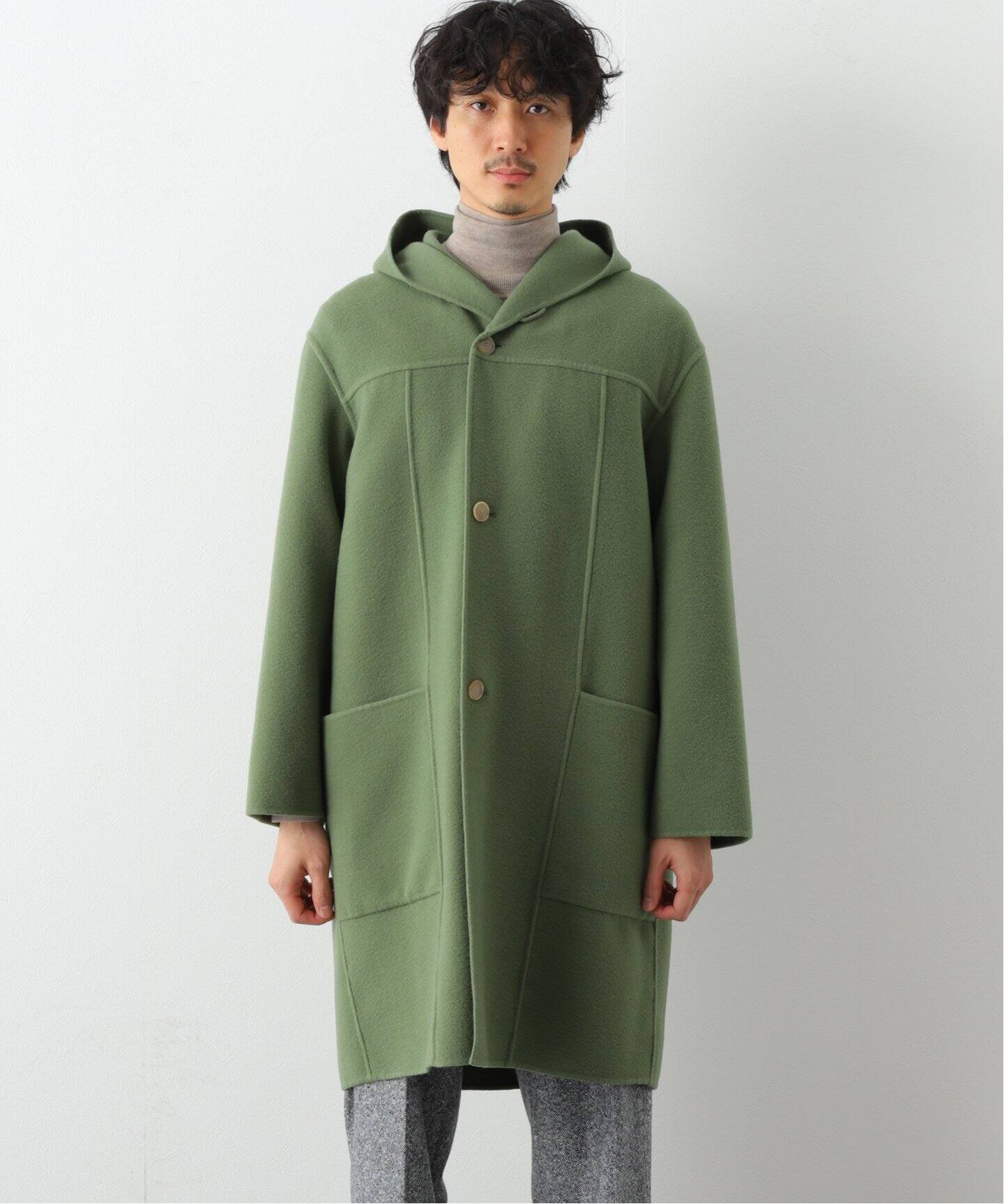 オーラリー AURALEE 17AW 潜り込み ヘビーメルトン ダッフルコート