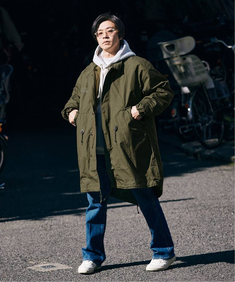 Boutique おし Ordinary/ライナー付きモッズコート