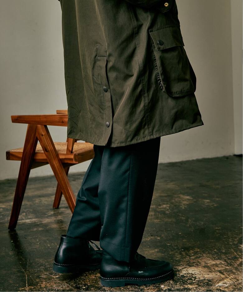 BARBOUR / バブアー】別注 Modified BORDER / スタンドモッズコート 