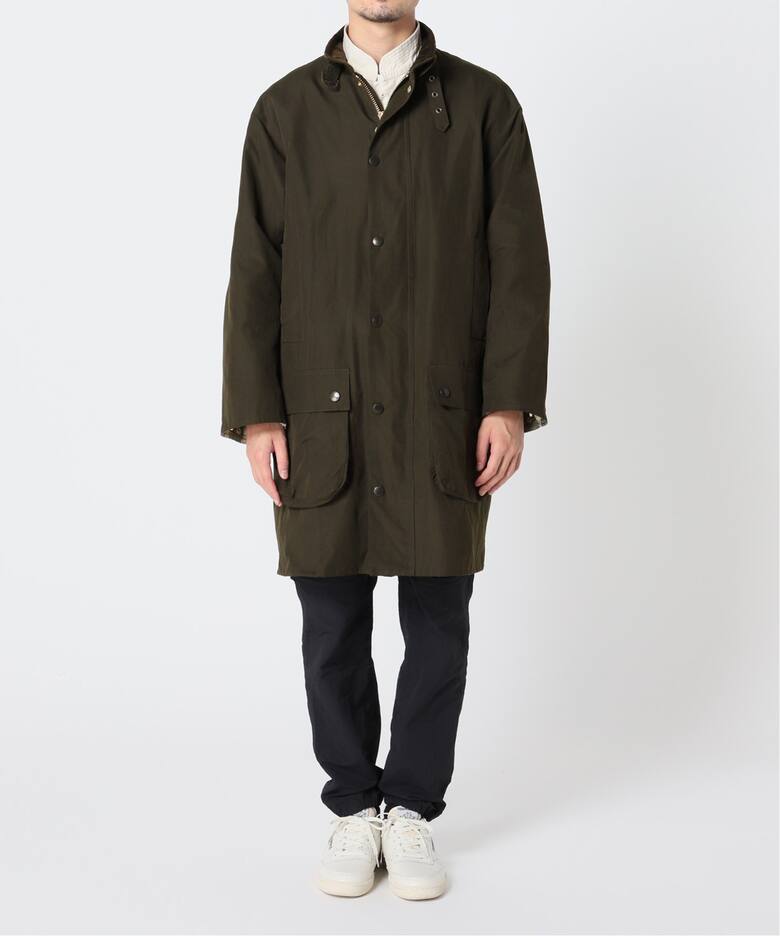 BARBOUR / バブアー】別注 Modified BORDER / スタンドモッズコート 