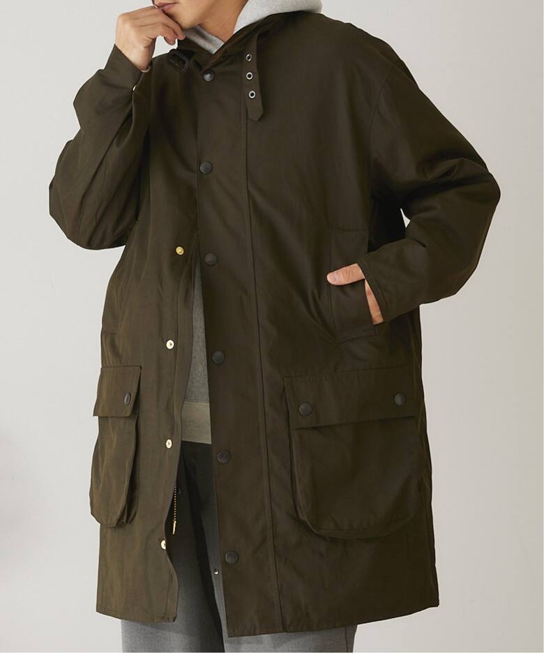 BARBOUR / バブアー】別注 Modified BORDER / スタンドモッズコート 