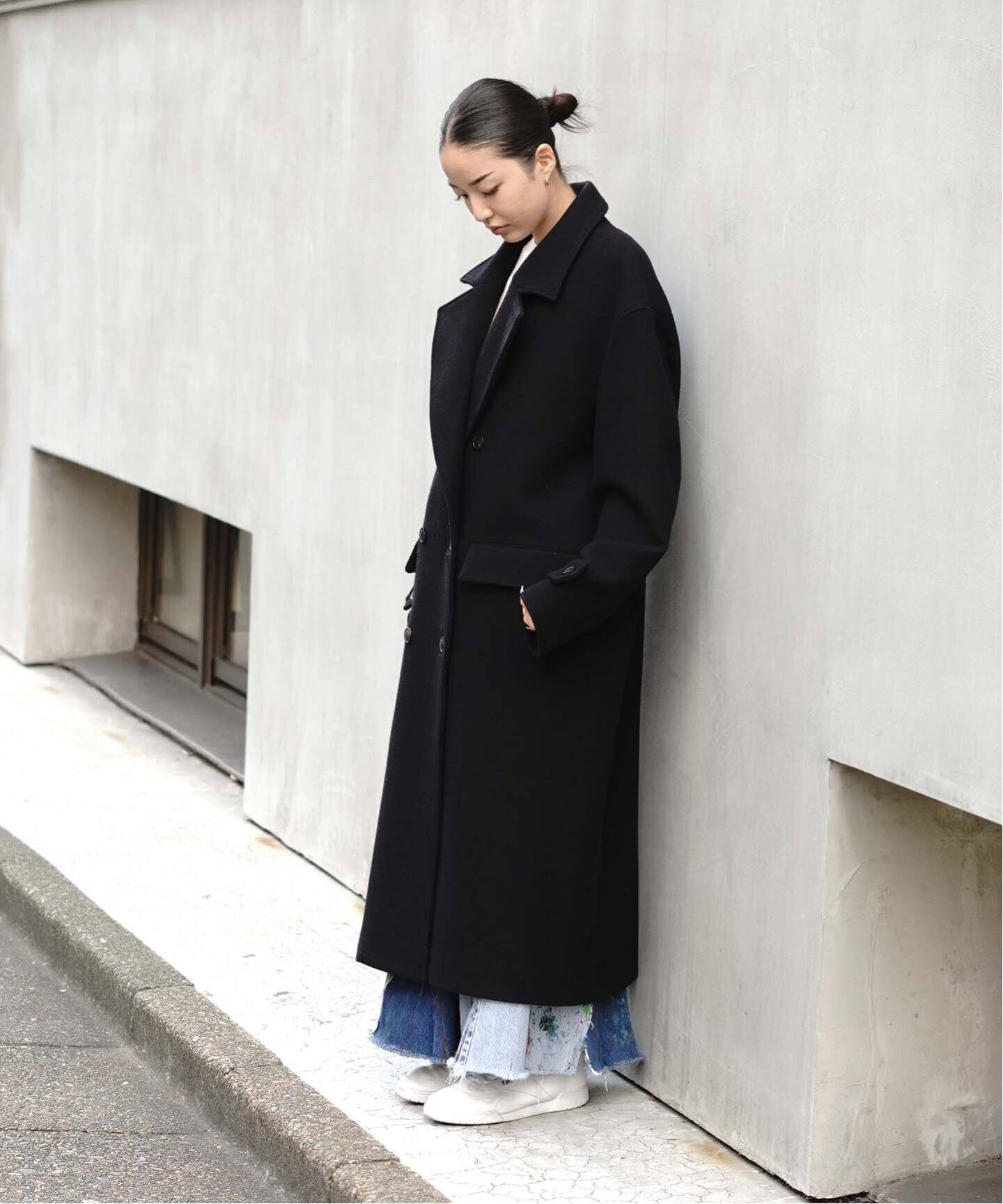 LOWNN / ローン】DOUBLE BREASTED OVERCOAT（チェスターコート）｜PULP 