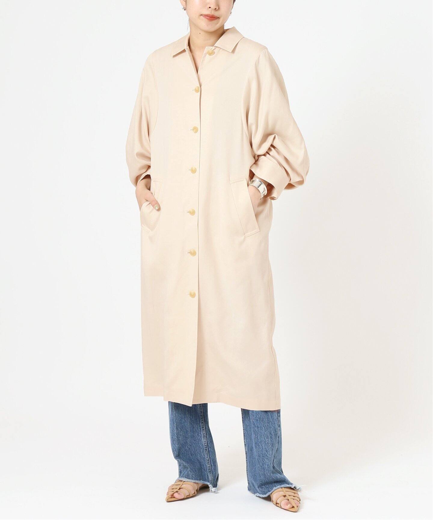 ヴィンテージツイルワンピースコート Journal Standard L Essage ジャーナルスタンダード レサージュ 公式のファッション通販 Baycrew S Store