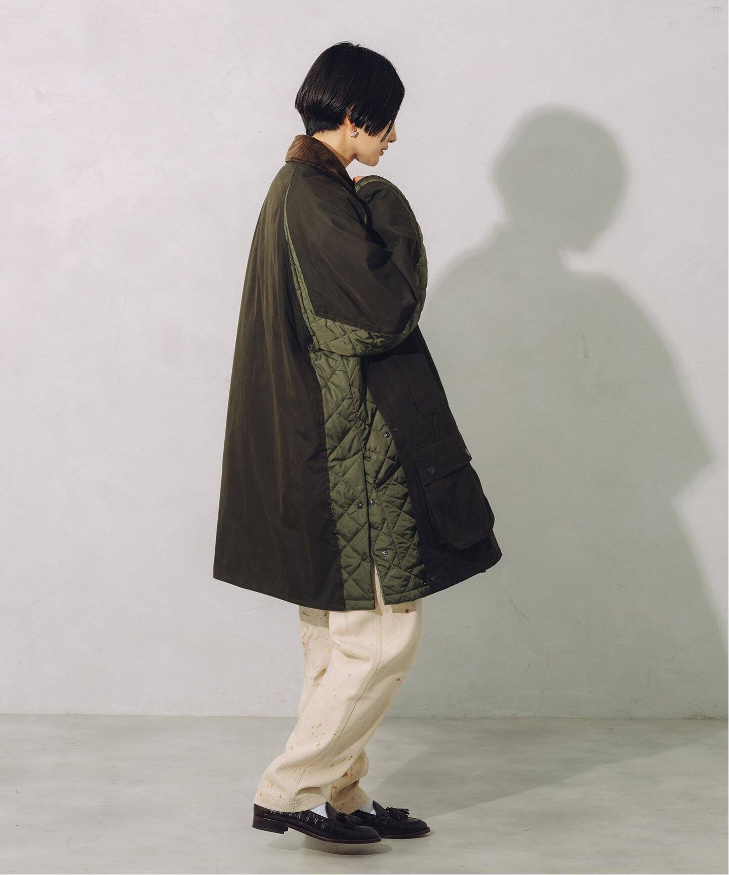 別注【BARBOUR×YOKE×JS】GAMEFAIR×LIDDESDALE NAYLONJ:コート ...