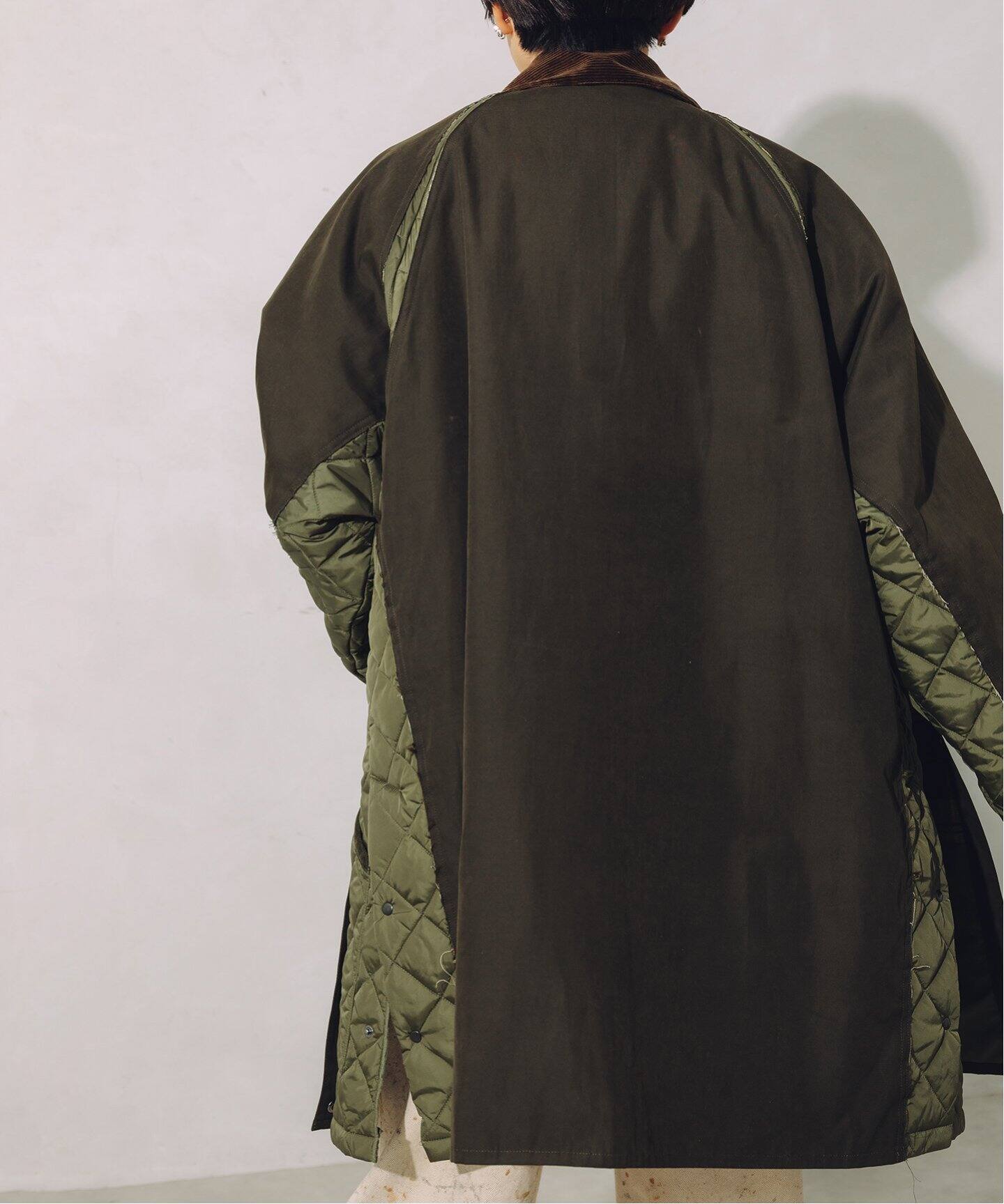 別注【BARBOUR×YOKE×JS】GAMEFAIR×LIDDESDALE NAYLONJ:コート ...