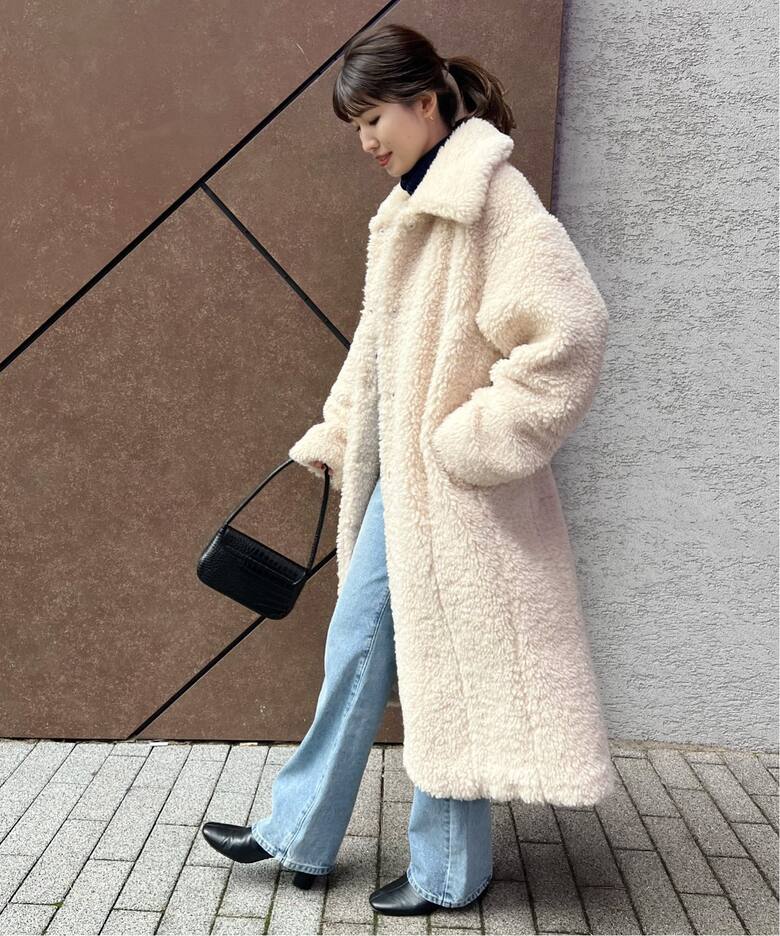 Boa Long Coat / ボアロングコート（ボア・フリース）｜Oriens JOURNAL 