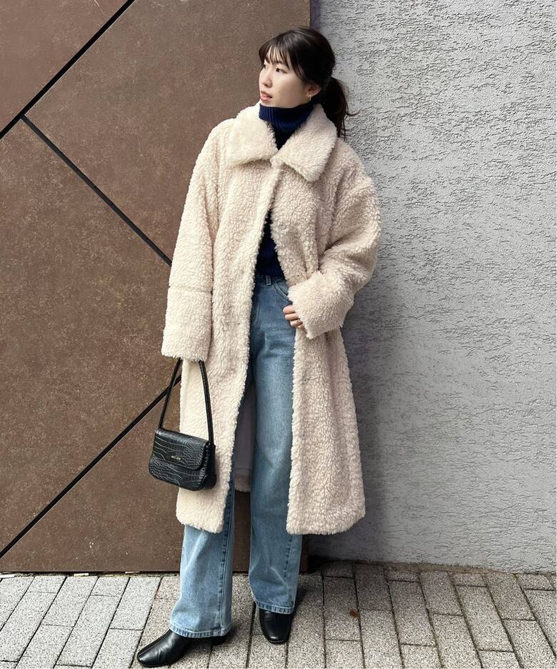 Boa Long Coat / ボアロングコート（ボア・フリース）｜Oriens JOURNAL  