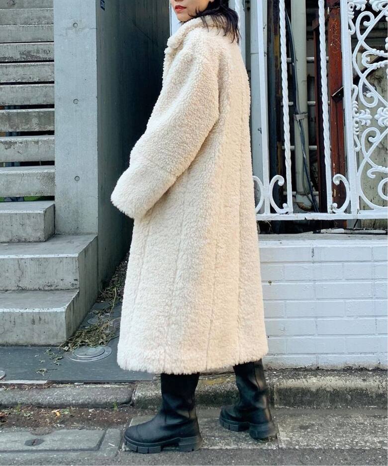 Boa Long Coat / ボアロングコート（ボア・フリース）｜Oriens JOURNAL  