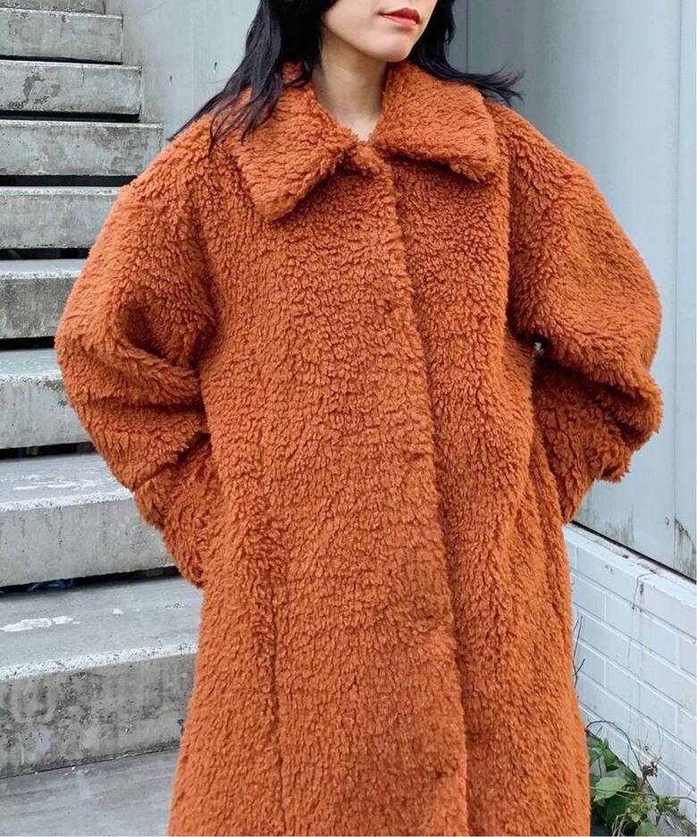 Boa Long Coat / ボアロングコート（ボア・フリース）｜Oriens JOURNAL 