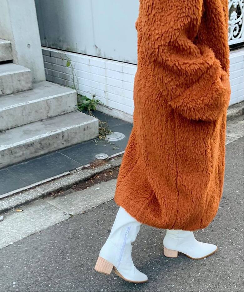 Boa Long Coat / ボアロングコート（ボア・フリース）｜Oriens JOURNAL 