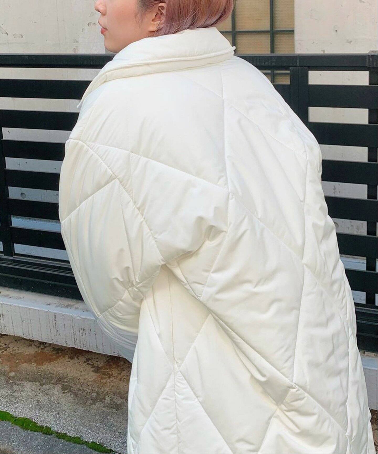 Puffy Long Coat / パフィーロングコート（中綿・キルティング）｜Oriens JOURNAL STANDARD（オリエンス