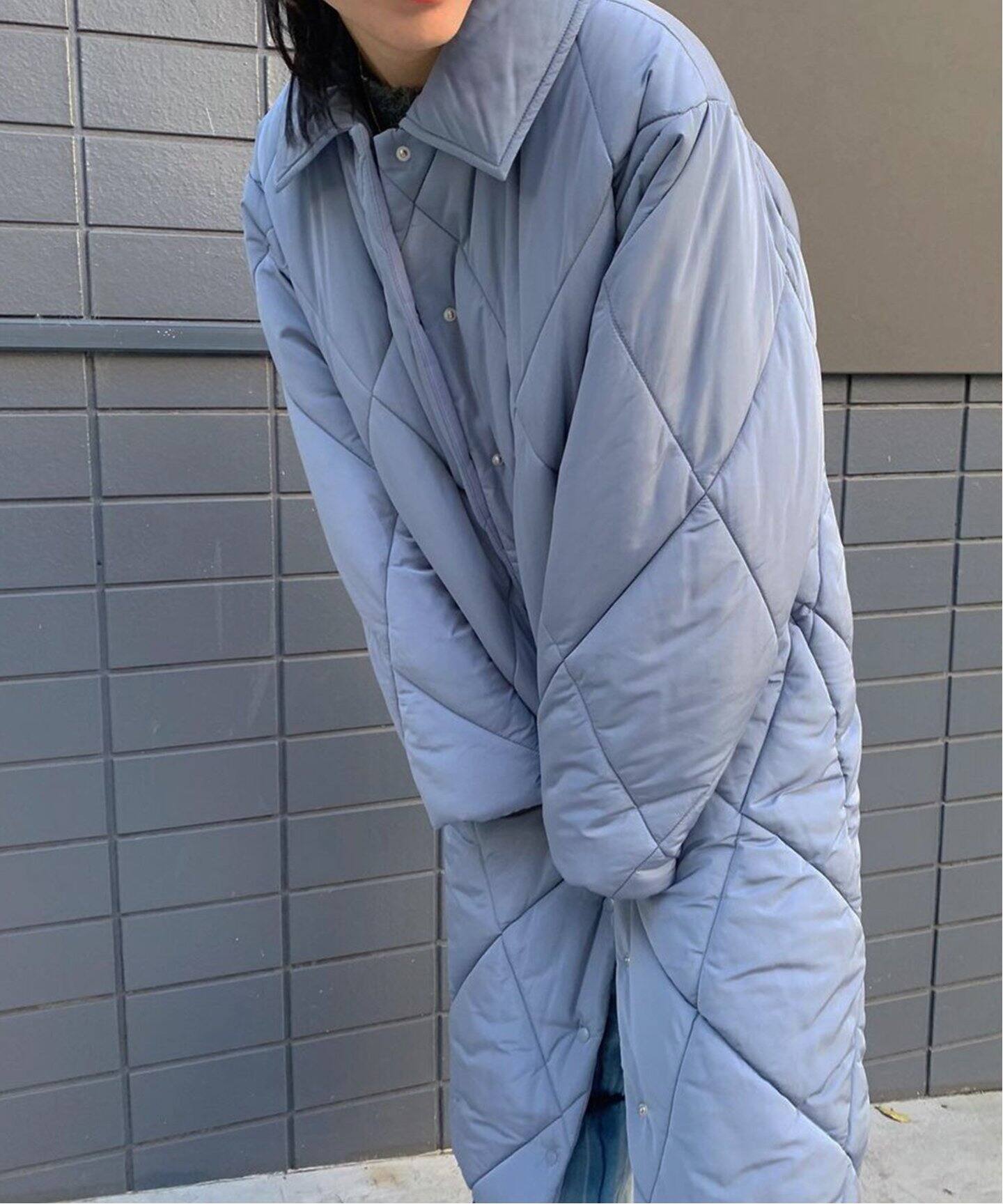 Puffy Long Coat / パフィーロングコート（中綿・キルティング）｜Oriens JOURNAL STANDARD（オリエンス