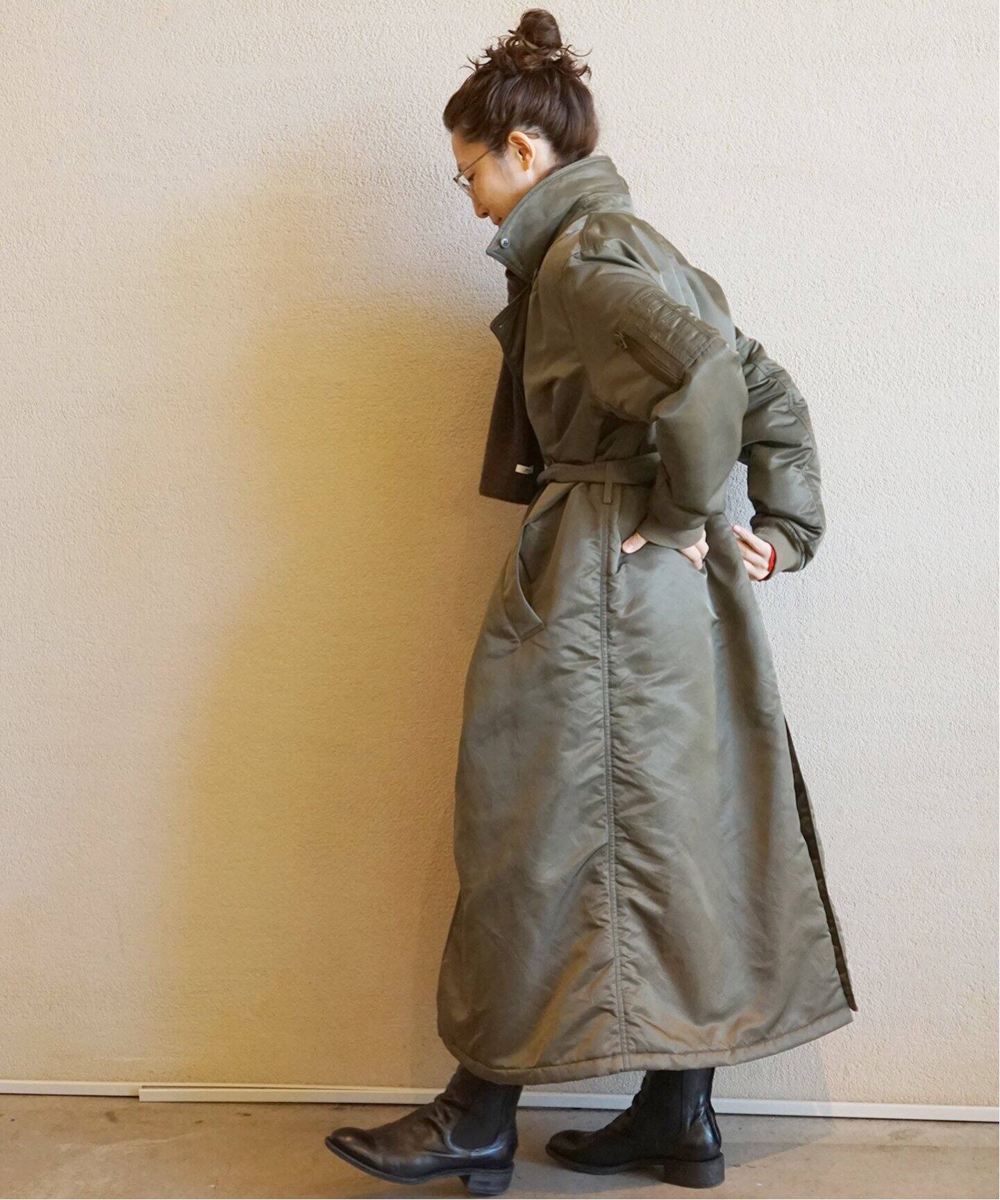 ナイロンナカワタ ミリタリーコート（中綿・キルティング）｜journal  