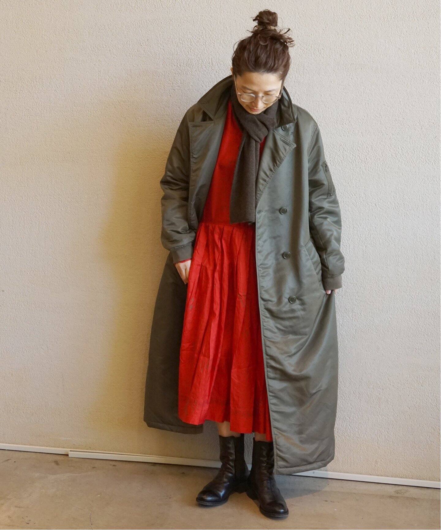 ナイロンナカワタ ミリタリーコート（中綿・キルティング）｜journal  