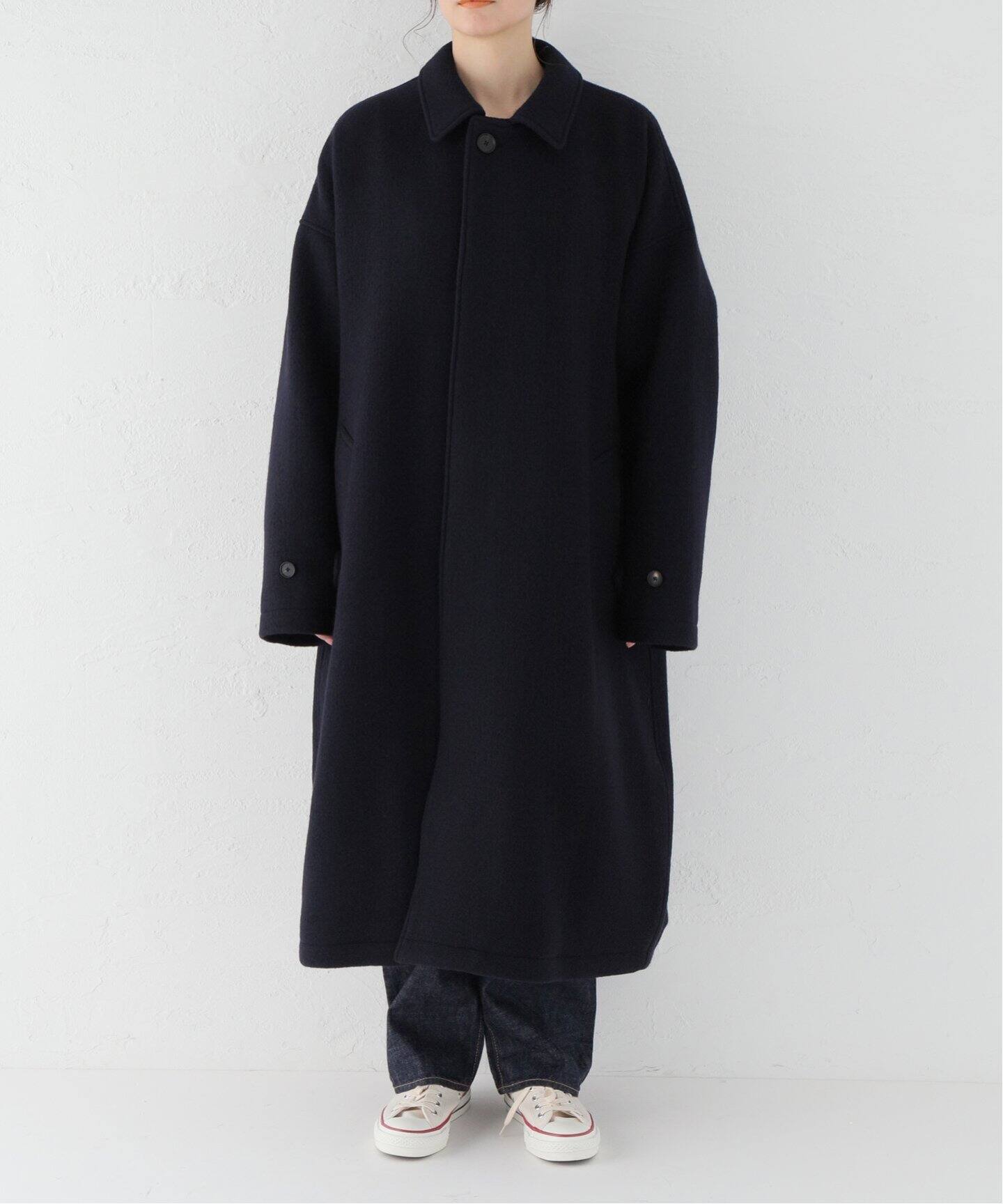 SEEALL / シーオール】 BALMACAAN COAT（ステンカラーコート 