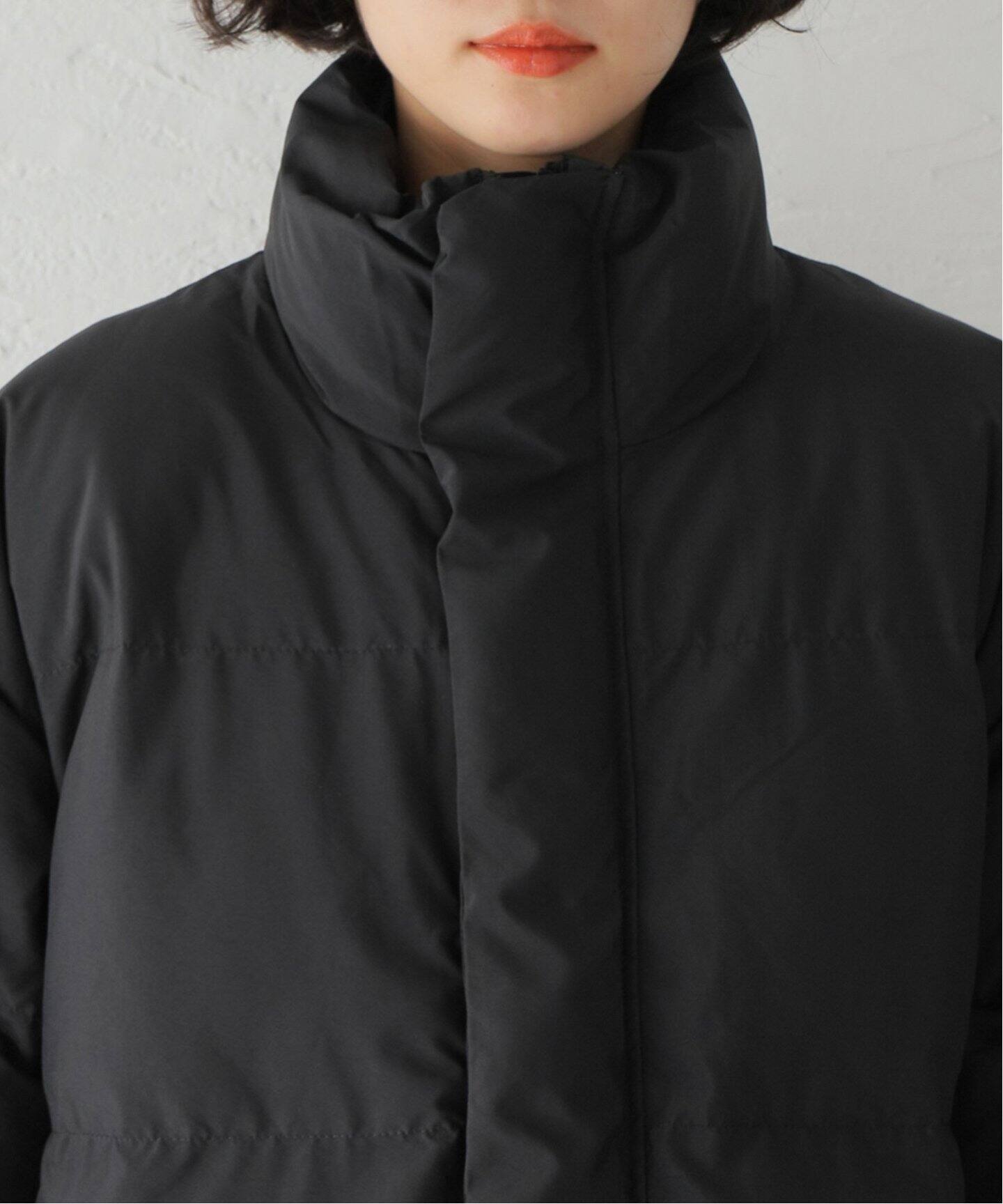 6397/シックススリーナインセブンCITY PUFFER ロングコート　黒 6397/シックススリーナインセブンCITY PUFFER ロングコート 黒