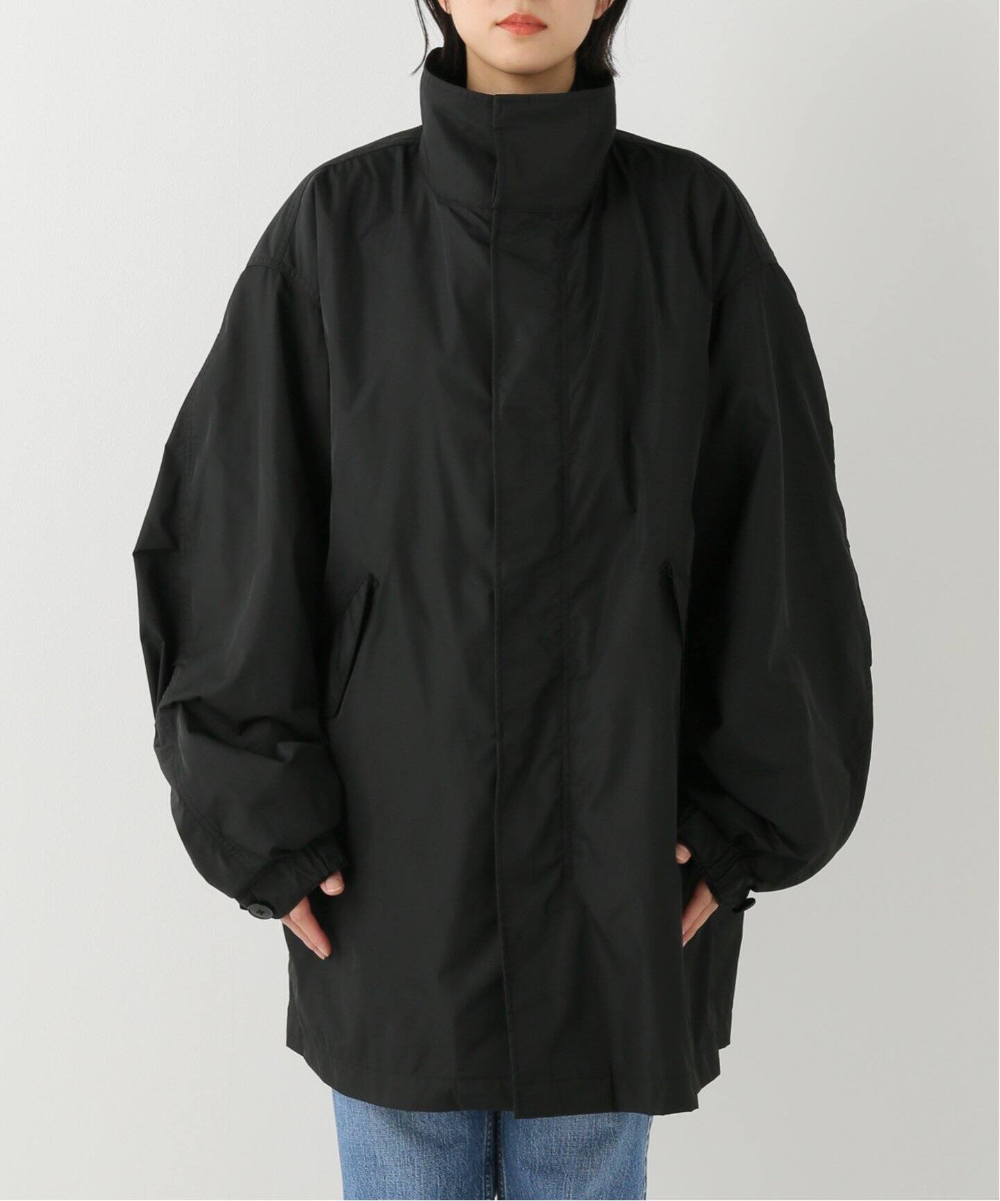 ATON/エイトン】DOPE DYE NYLON SHORT MODS COAT（その他ブルゾン  