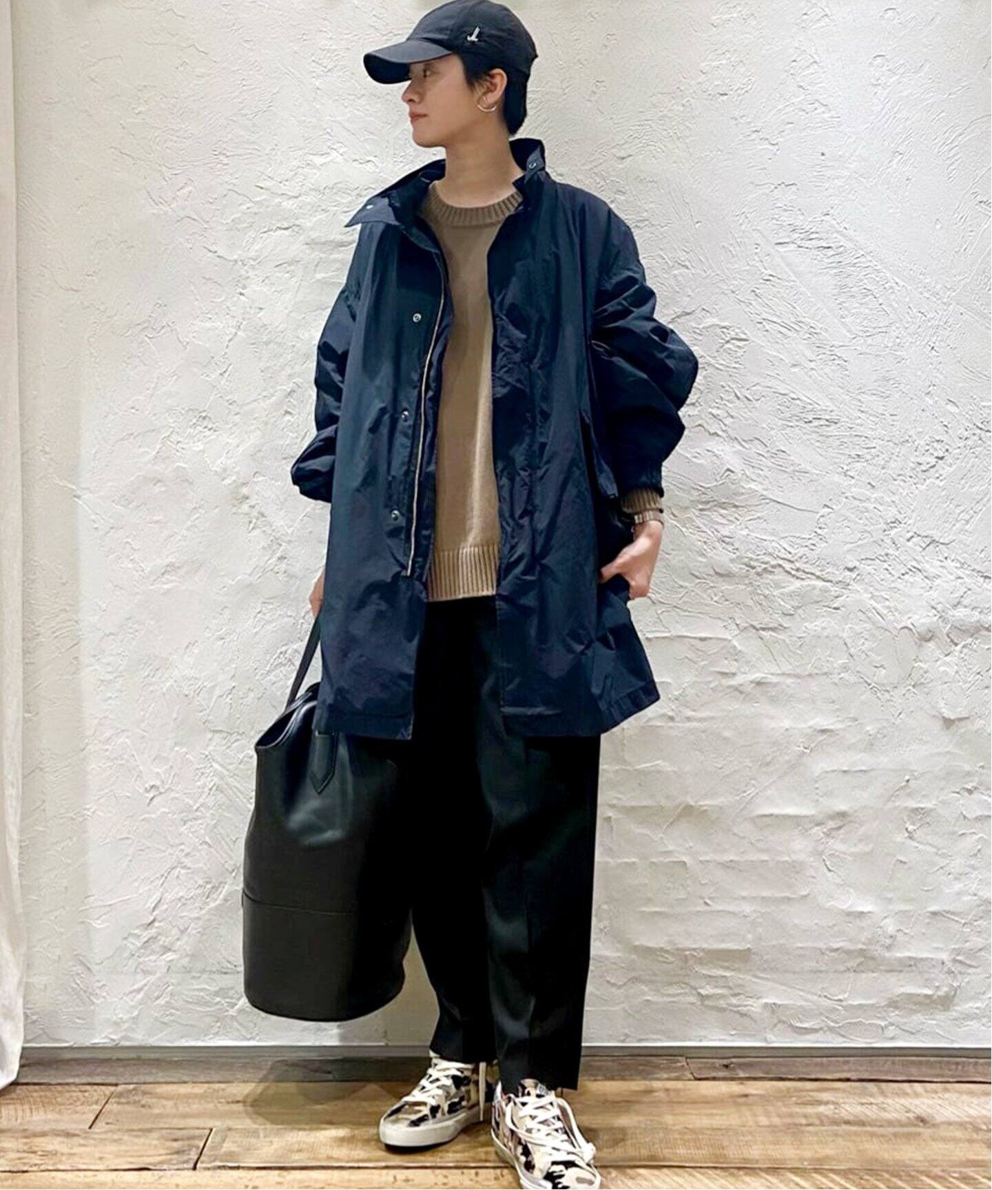 ATON AIR VENTILE SHORT MODS COAT 22AW